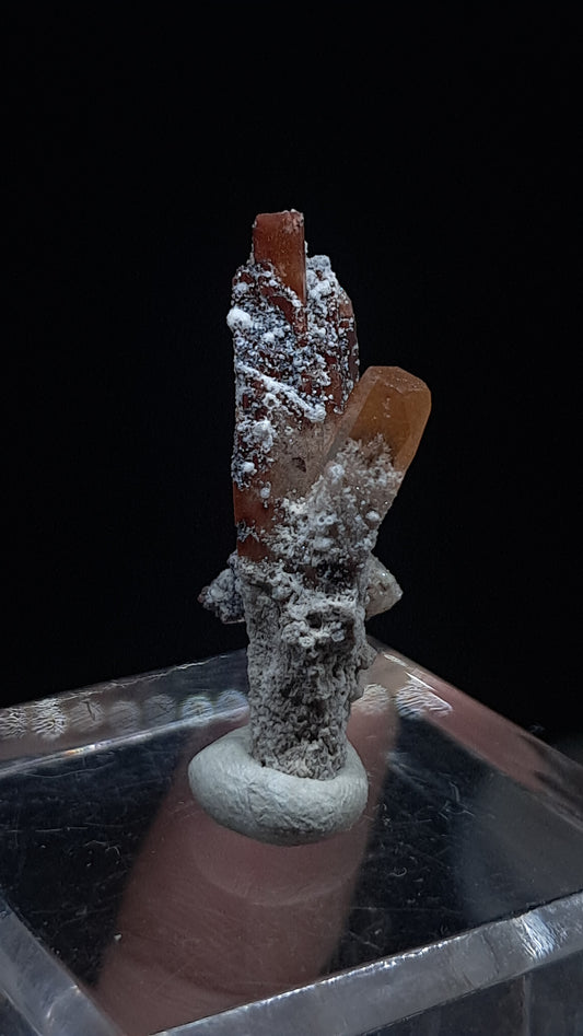 Natural Topaz Crystal (Mexico) Orange Champagne Colour | Rare Gemstone | Mineral Specimen #TPZ41