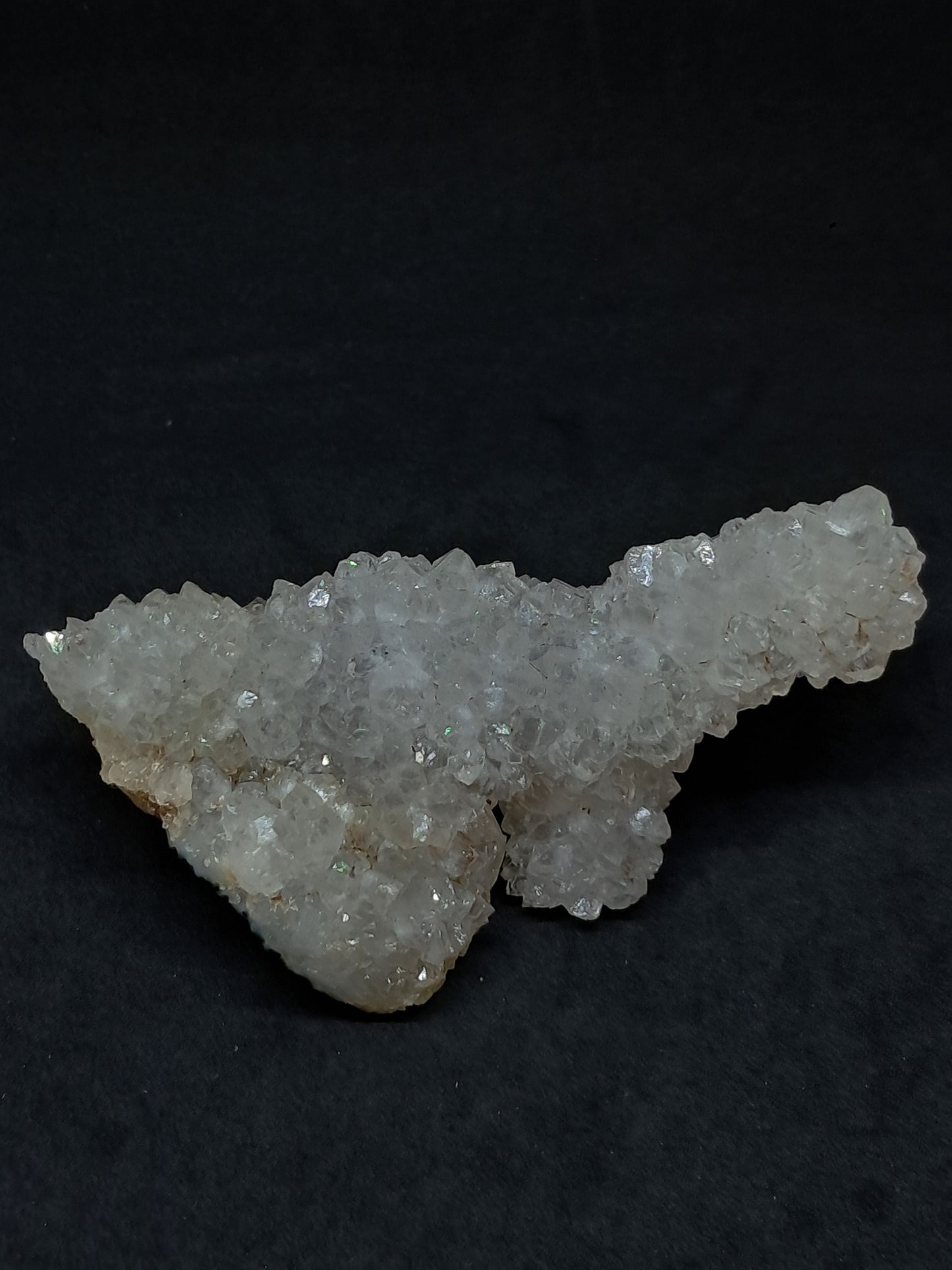 Cuarzo Iris (Aurangabad) | Anandalita | Estalactita | Cristal natural n.° AQ44