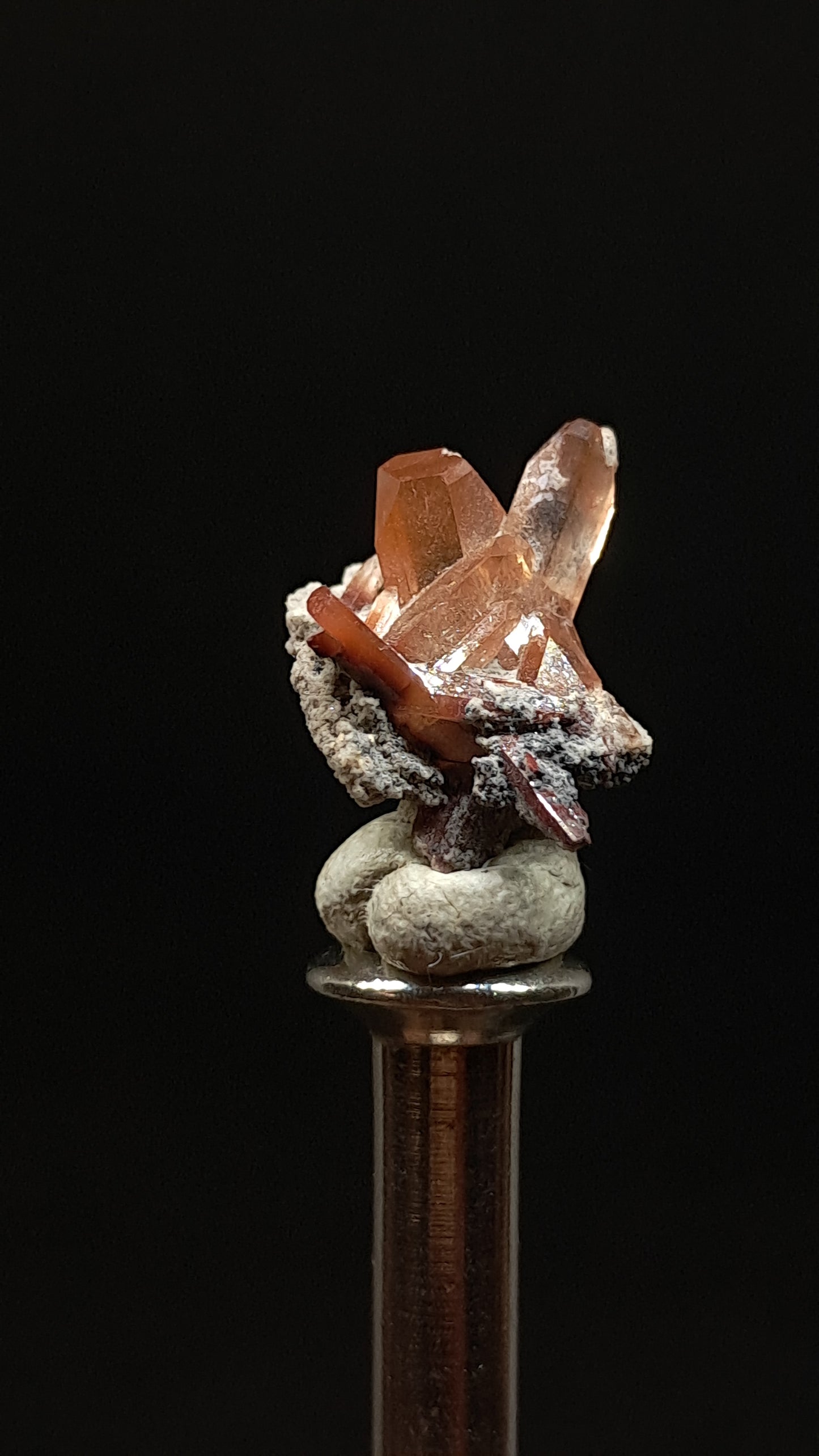Natural Topaz Crystal Cluster (Mexico) Champagne Colour | Rare Gemstone | Mineral Specimen #TPZ35