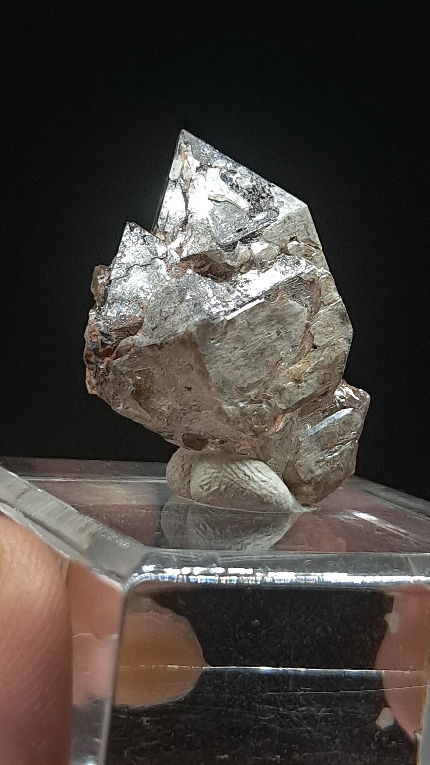 Elestial Smokey Quartz Scepter (Karur) Raw Natural Crystal | Mineral Specimen #EQ23