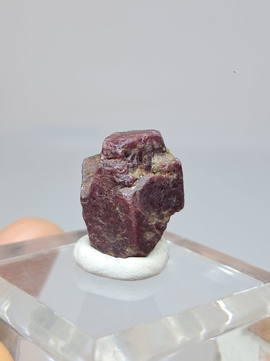 Rough Ruby Crystal (Tamil Nadu) Natural Stone | Mineral Specimen #RB33