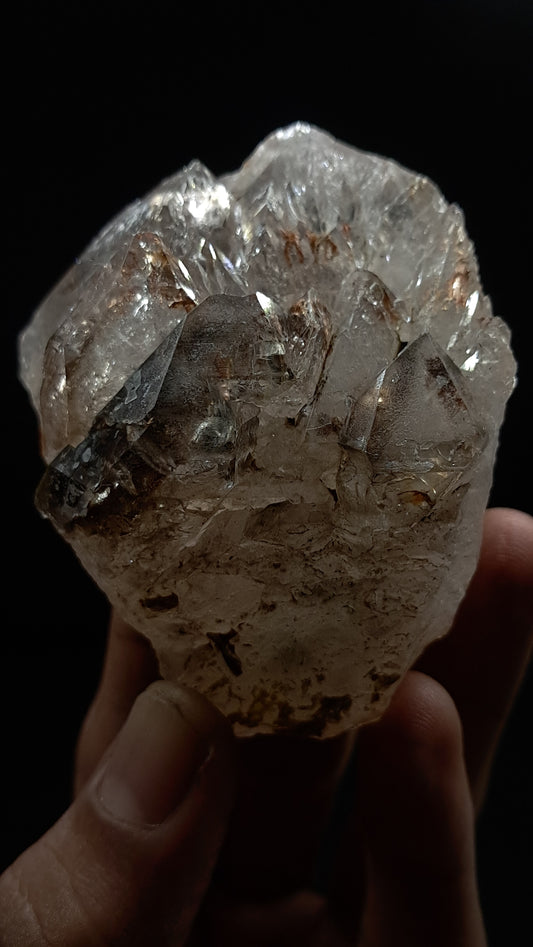 Elestial Smokey Quartz (Karur) Raw Natural Crystal Stone | Mineral Specimen #EQ13