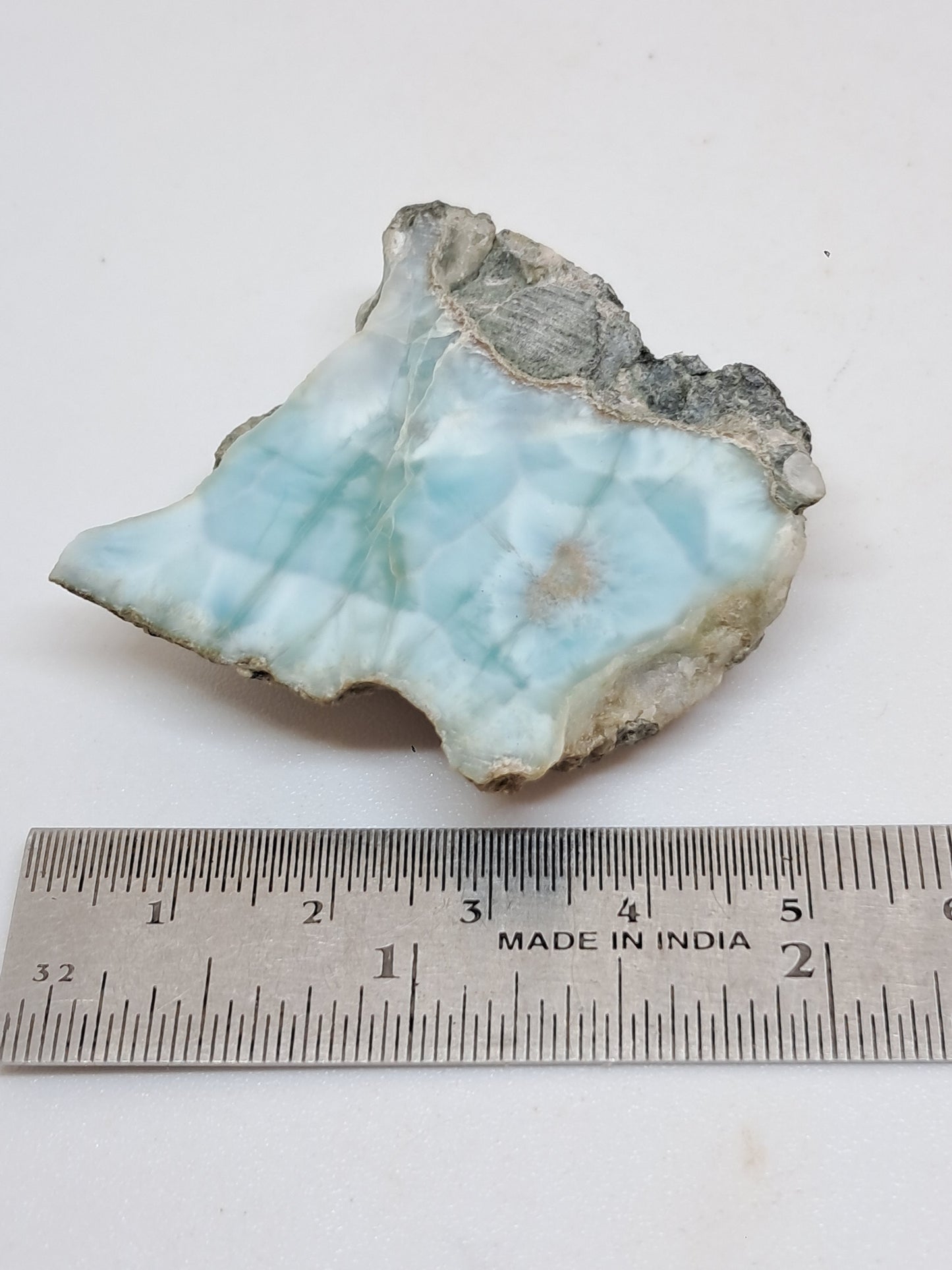 Larimar en bruto (República Dominicana) | Roca natural n.° LM35