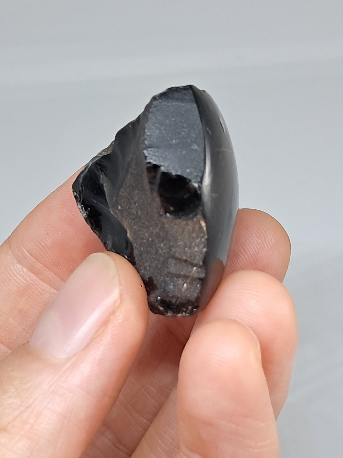 Rainbow Obsidian (Mexico) Natural Stone | Half Polished Half Rough #RO13