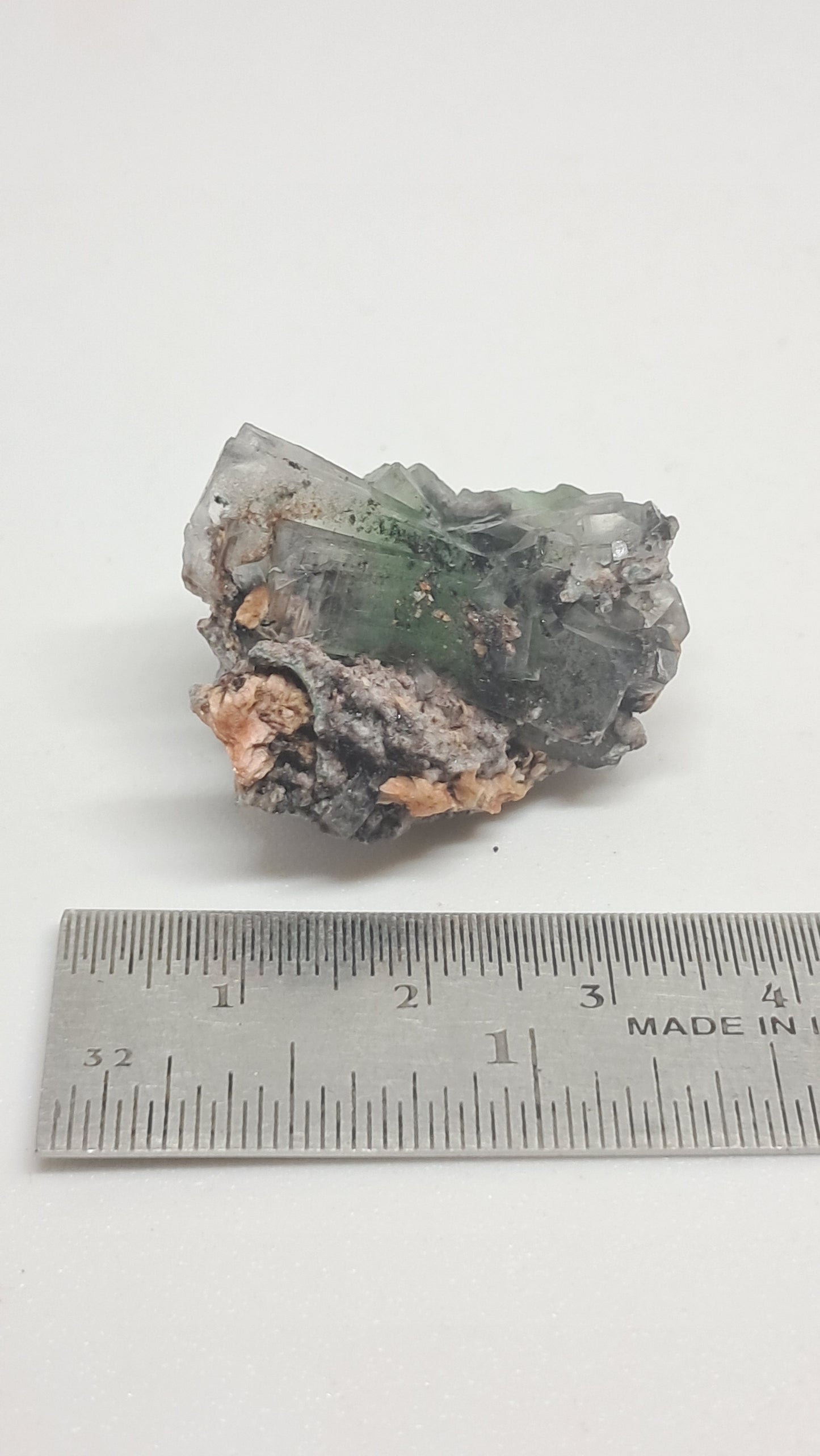 Green Apophyllite (Fluorapophyllite) (Ajanta) Natural Crystal | Mineral Specimen #GA29