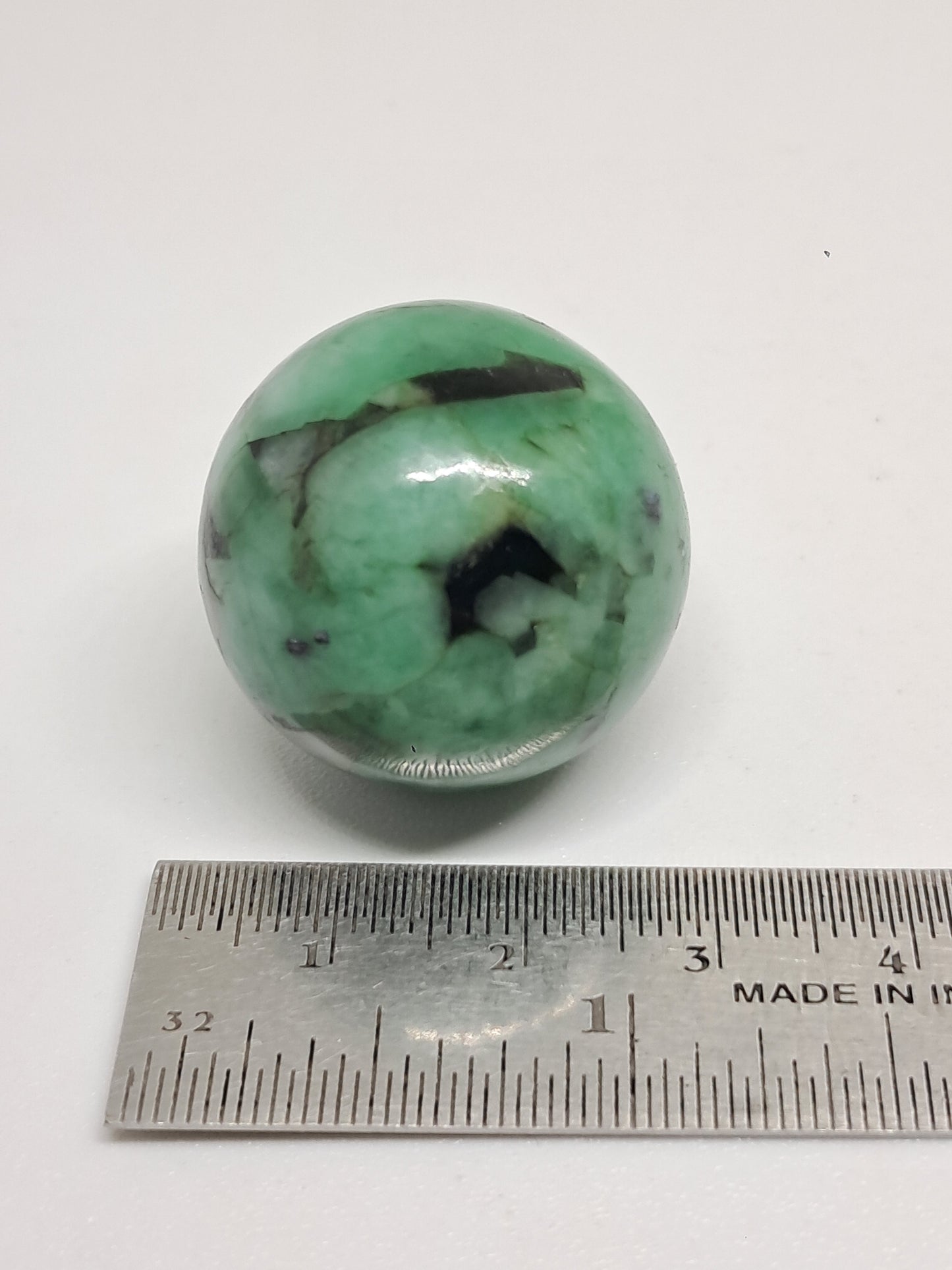 Emerald Sphere | Polished Stone | Natural Crystal #EM5