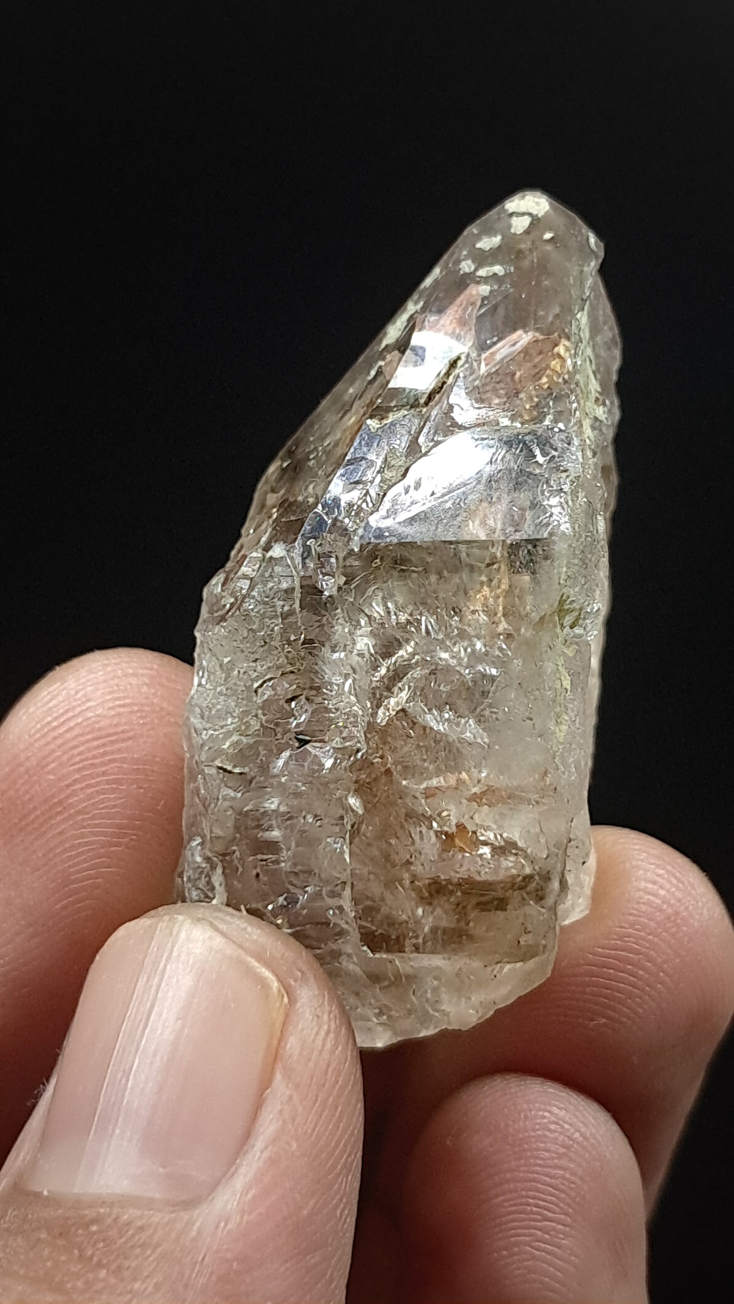 Elestial Quartz (Karur) Raw Natural Crystal Stone | Mineral Specimen #EQ20