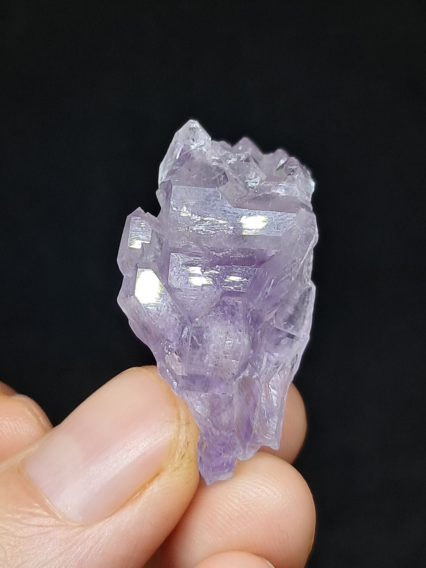 Amatista Elestial (Karur) | Cristal en bruto | Piedra Natural | Espécimen mineral #KA115