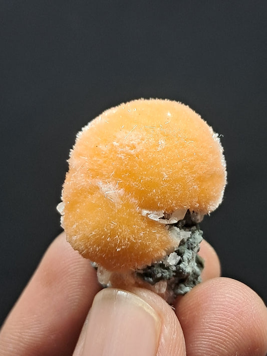 Thomsonite w/ Mesolite (Madhya Pradesh) Mineral Specimen | Zeolite #THM5