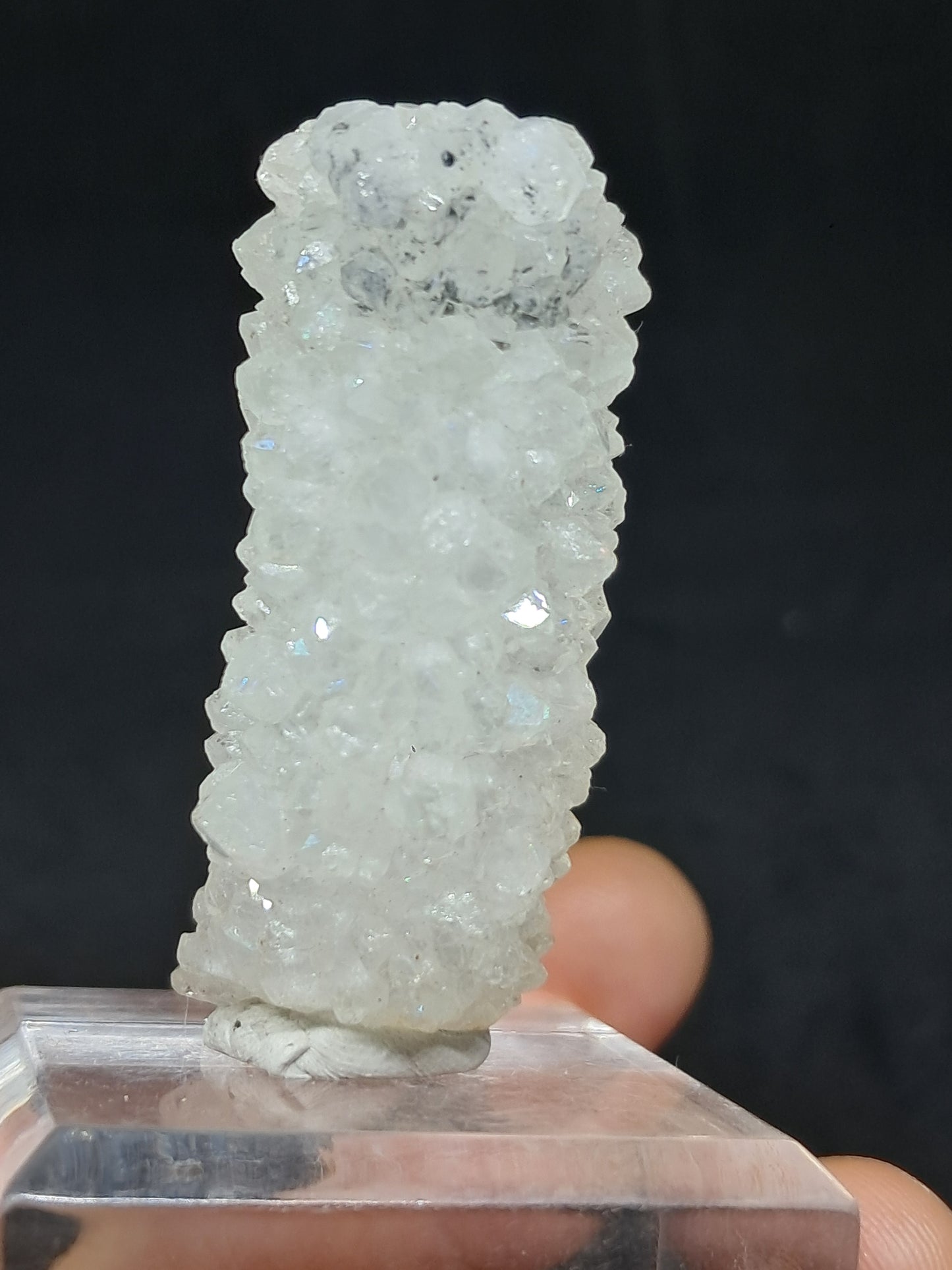 Iris Quartz (Aurangabad)| Anandalite | Stalactite | Natural Crystal #AQ32