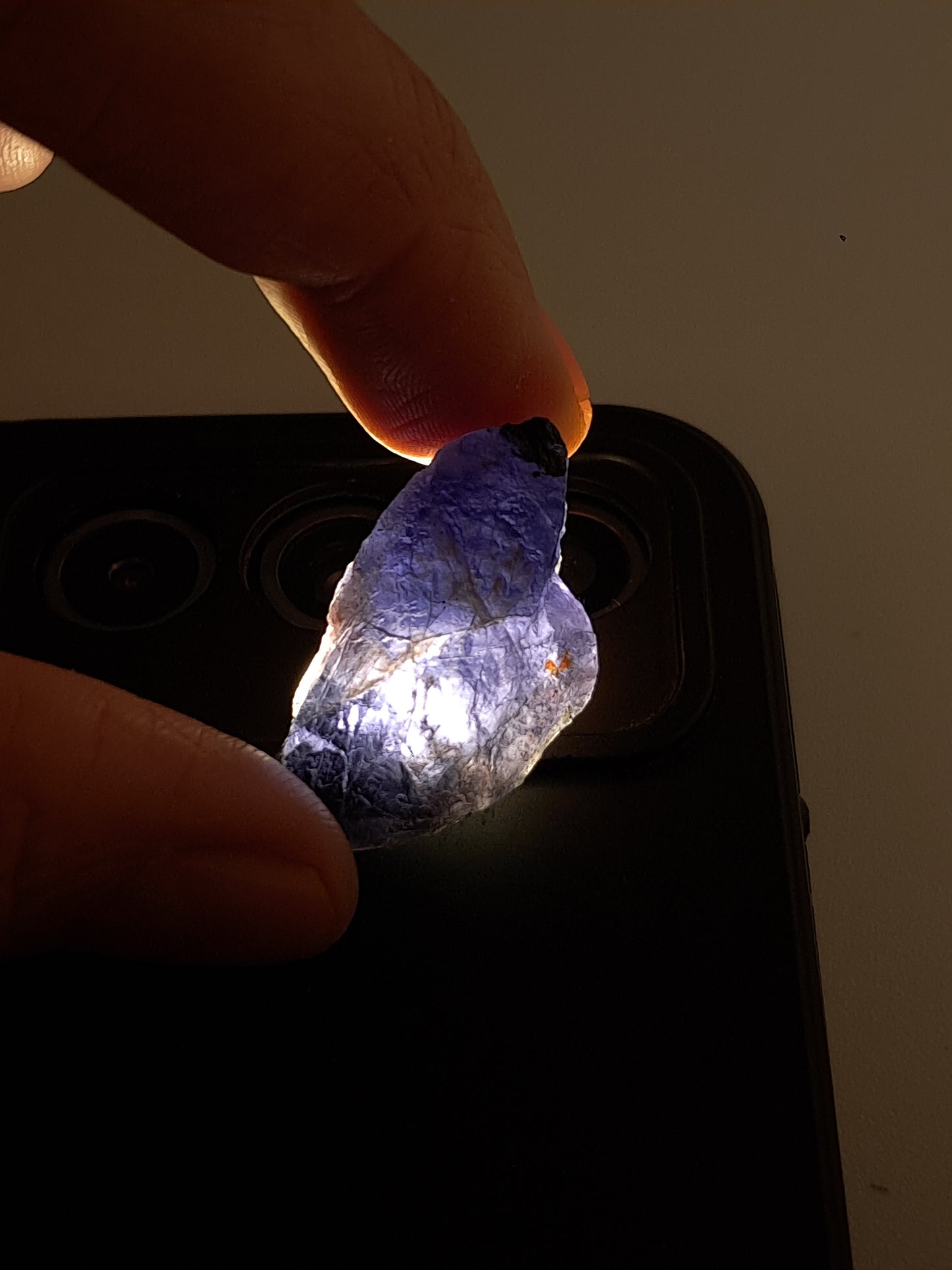 Rough Iolite Crystal (Karur) *Gem Quality* Cordierite | Excelent Pleochroism | Mineral Specimen #IO7