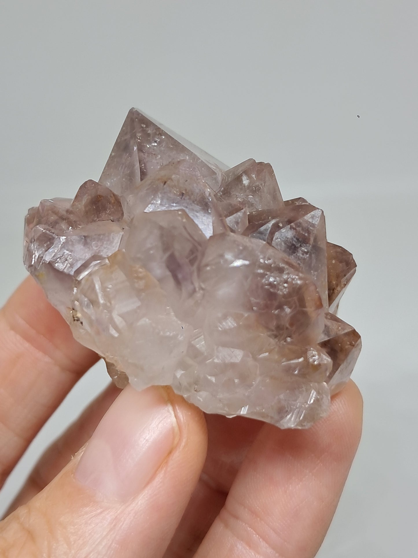 Smokey Amethyst Stalactite (Khadakwani) | Natural Crystal | Mineral Specimen #SA7