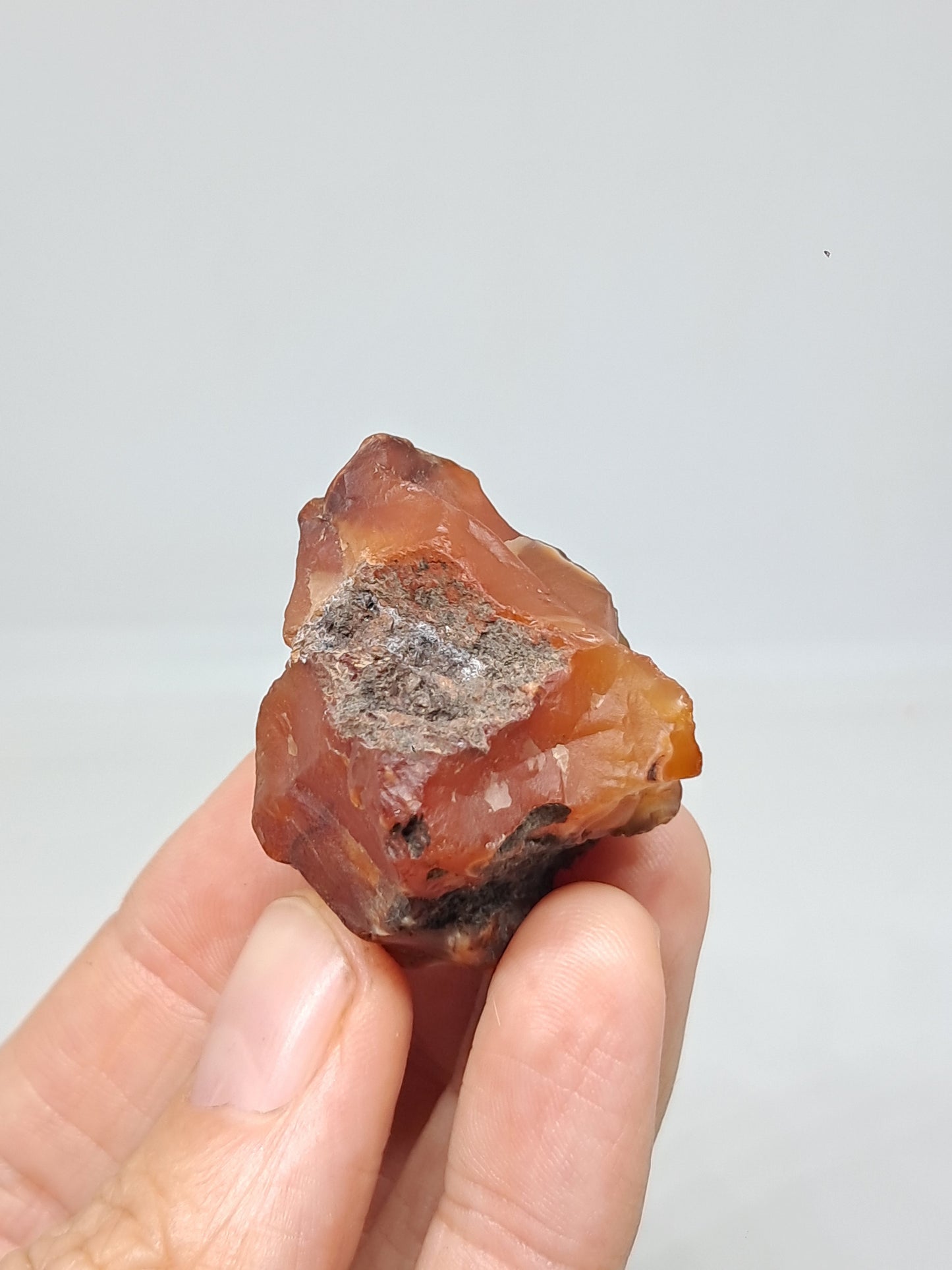 Rough Carnelian (India) Raw Stone | Natural Crystal | Mineral Specimen #CRN35