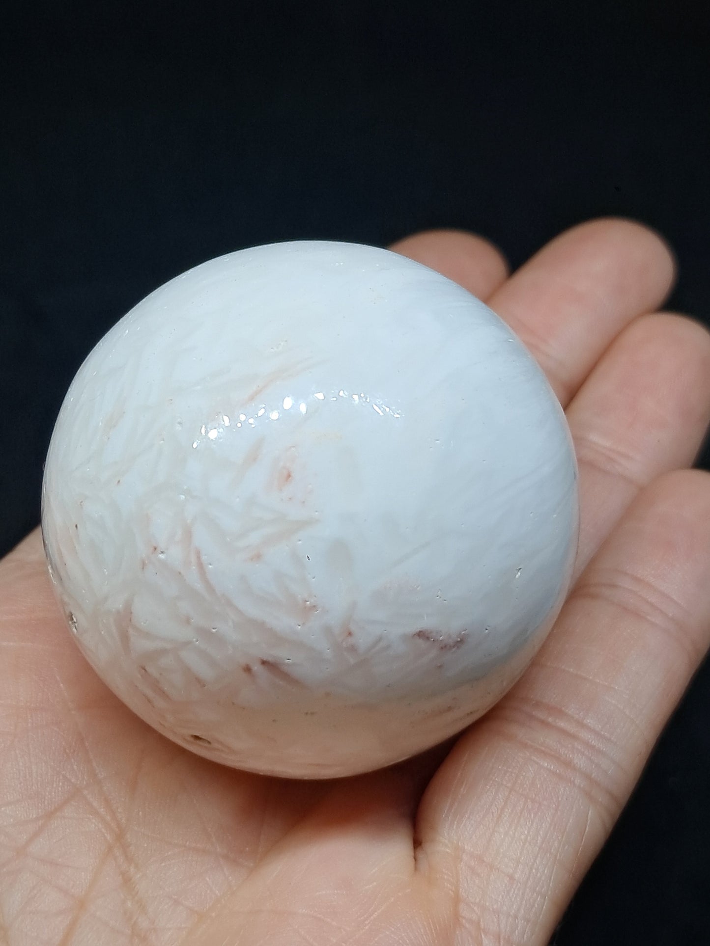 Scolecite Sphere | Polished Natural Stone | Good Quality