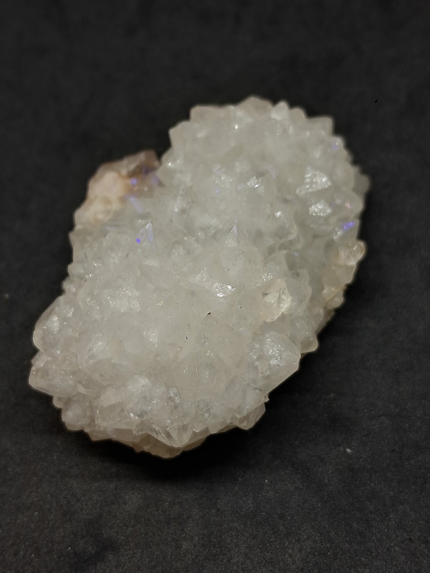Cuarzo Iris (Aurangabad) | Anandalita | Estalactita | Cristal natural n.° AQ35