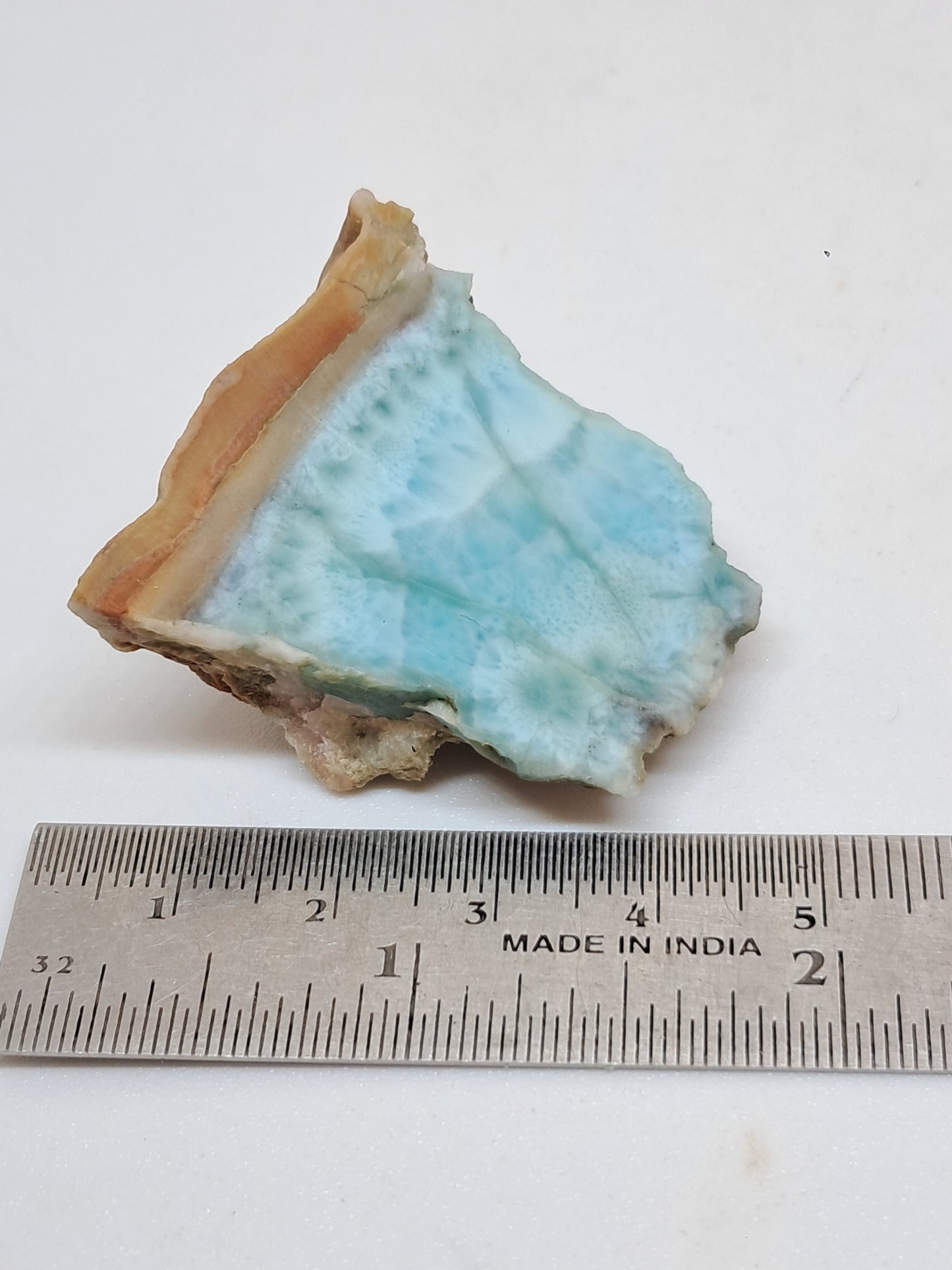 Larimar Raw Chunk (Dominican Republic) Rough Stone | Natural Rock #LM34
