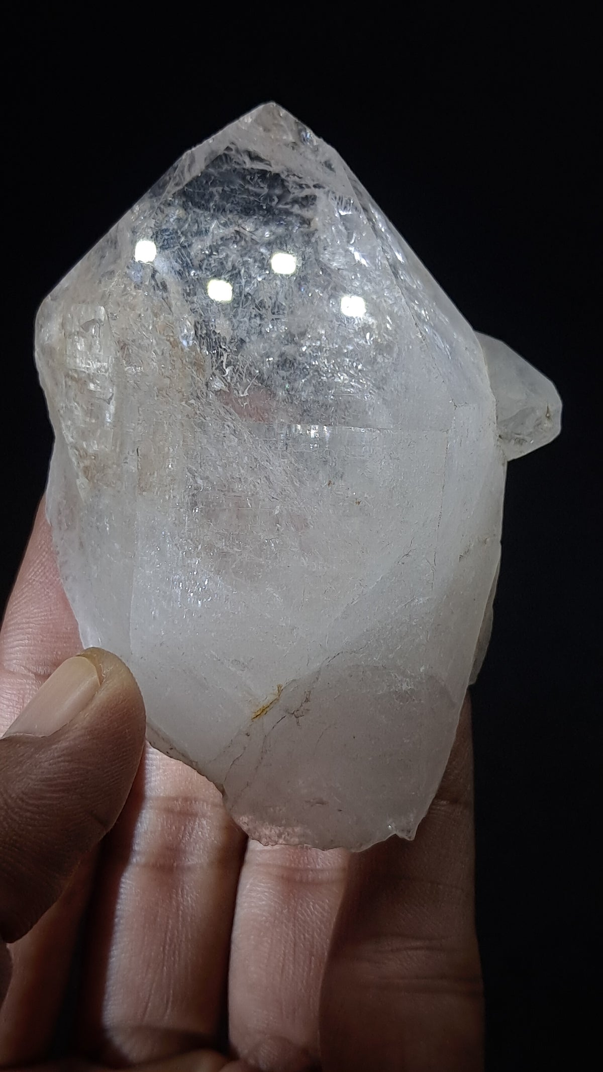 Himalayan Clear Quartz (Kullu) Natural Crystal  #CH90