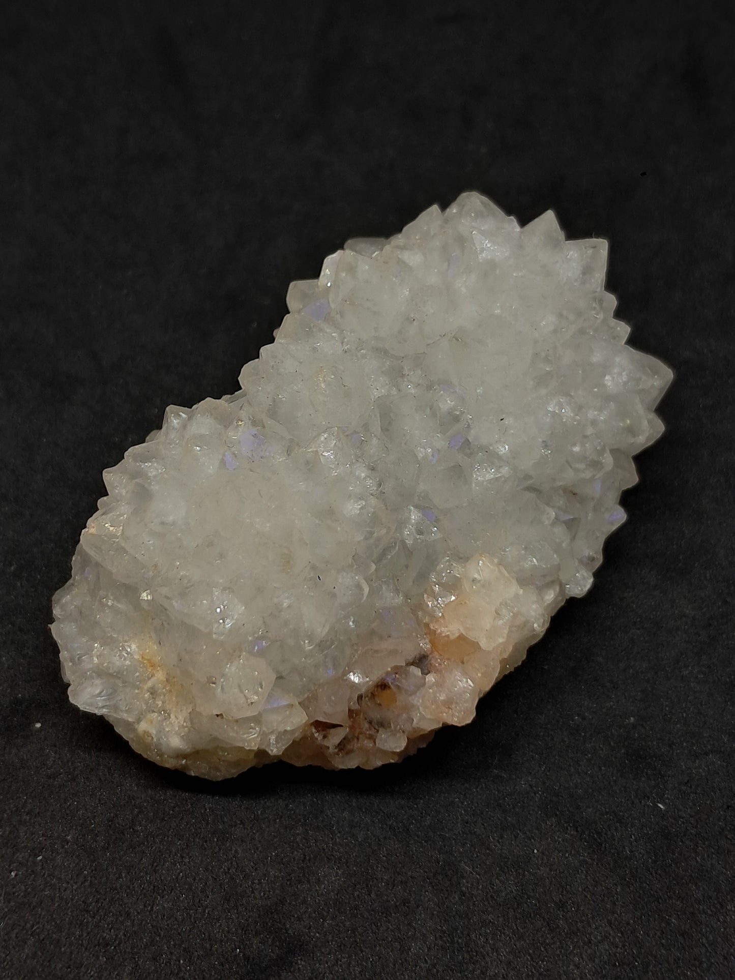 Cuarzo Iris (Aurangabad) | Anandalita | Estalactita | Cristal natural n.° AQ35