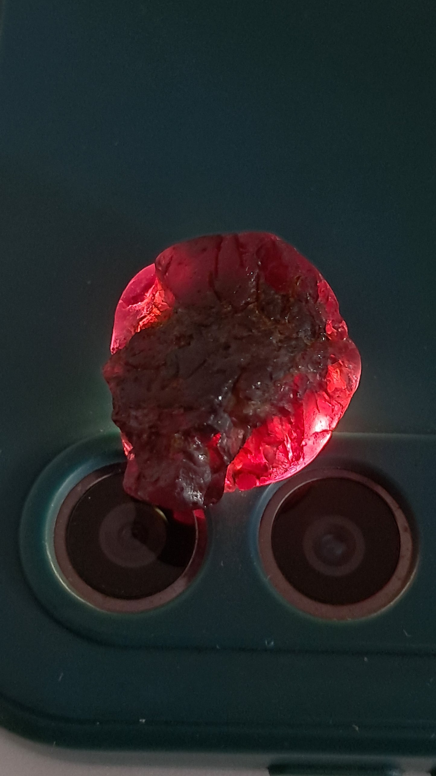 Granate rojo (Karur) | Pulido por el río | Piedra natural #RG2