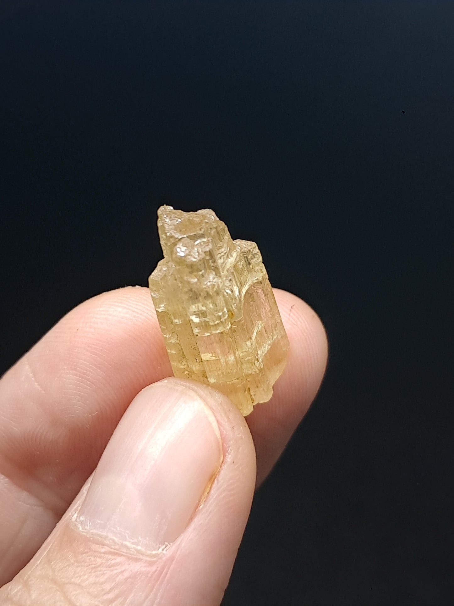 Fluorescent Scapolite Crystal (Karur) UV Reactive | Natural Stone | Mineral Specimen #SCP12