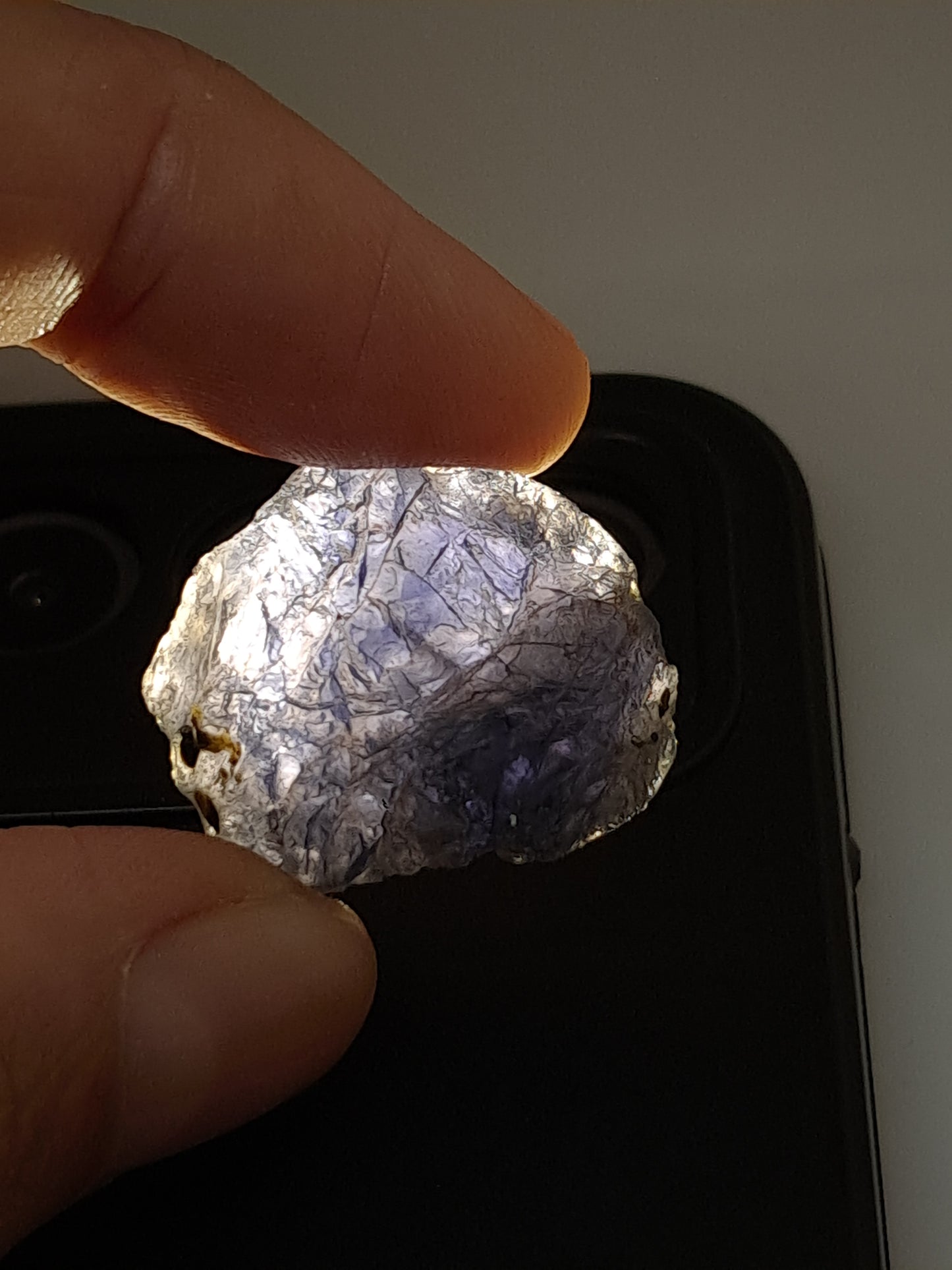 Rough Iolite Crystal (Karur) *Gem Quality* Cordierite | Excelent Pleochroism | Mineral Specimen #IO6