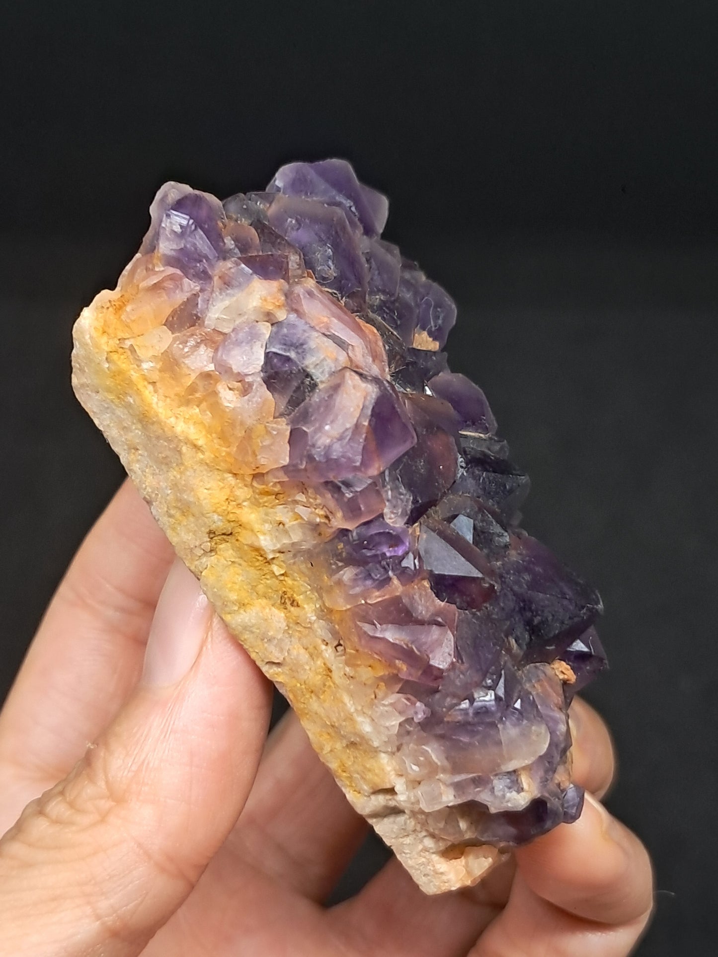 Amethyst Cluster (Madhya Pradesh) | Mineral Specimen | Natural Stone #AM5