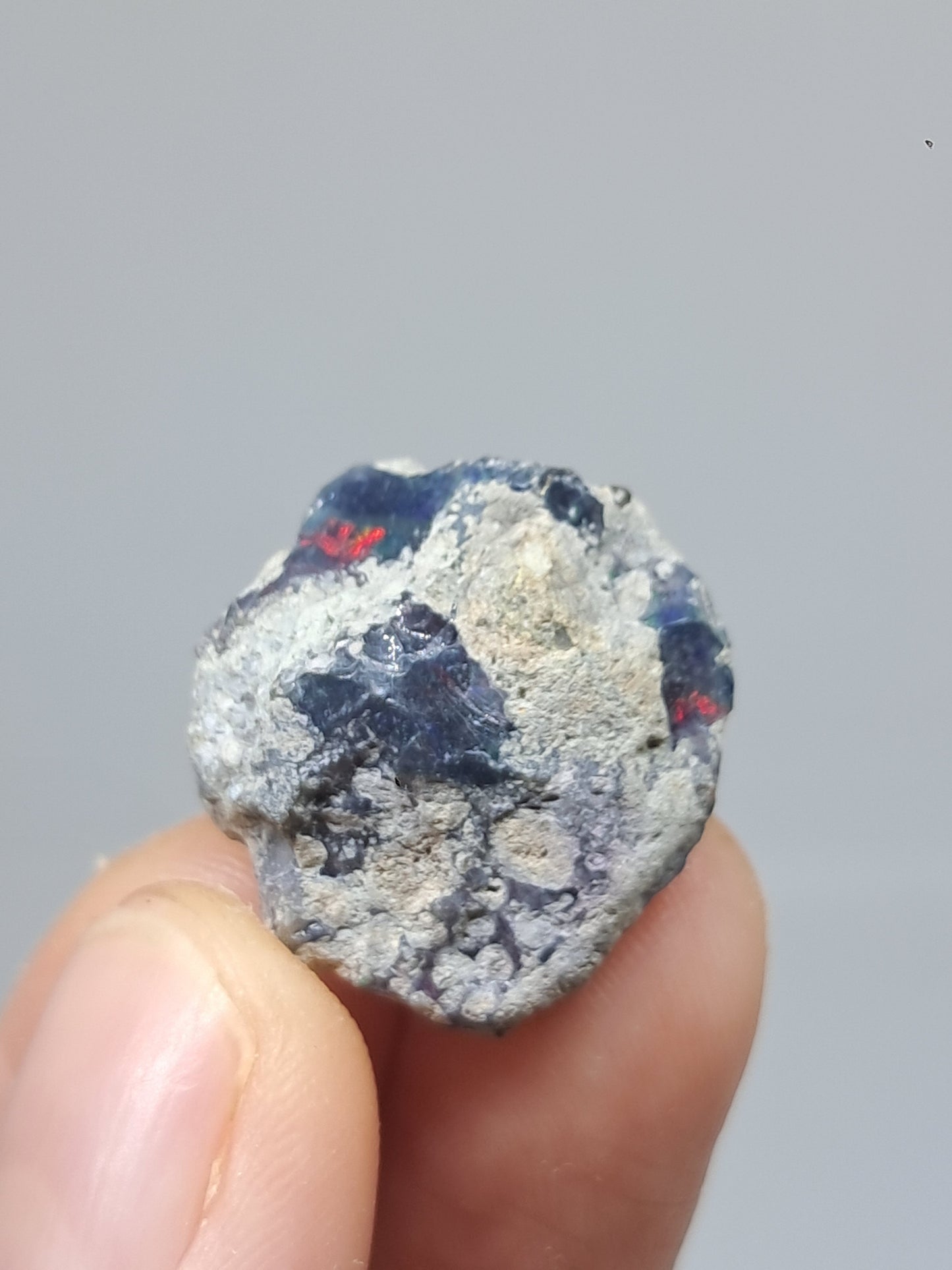 Natural Ethiopian Opal | Black Hydrophane Opal #OP26