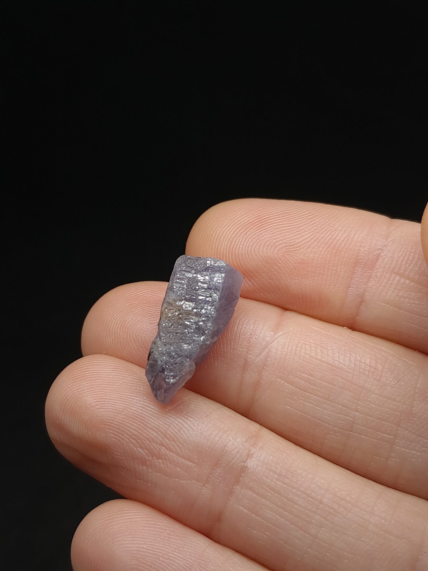 Natural Sapphire w/ Record Keeper (Madagascar) Rough Stone | Mineral Specimen #SP49