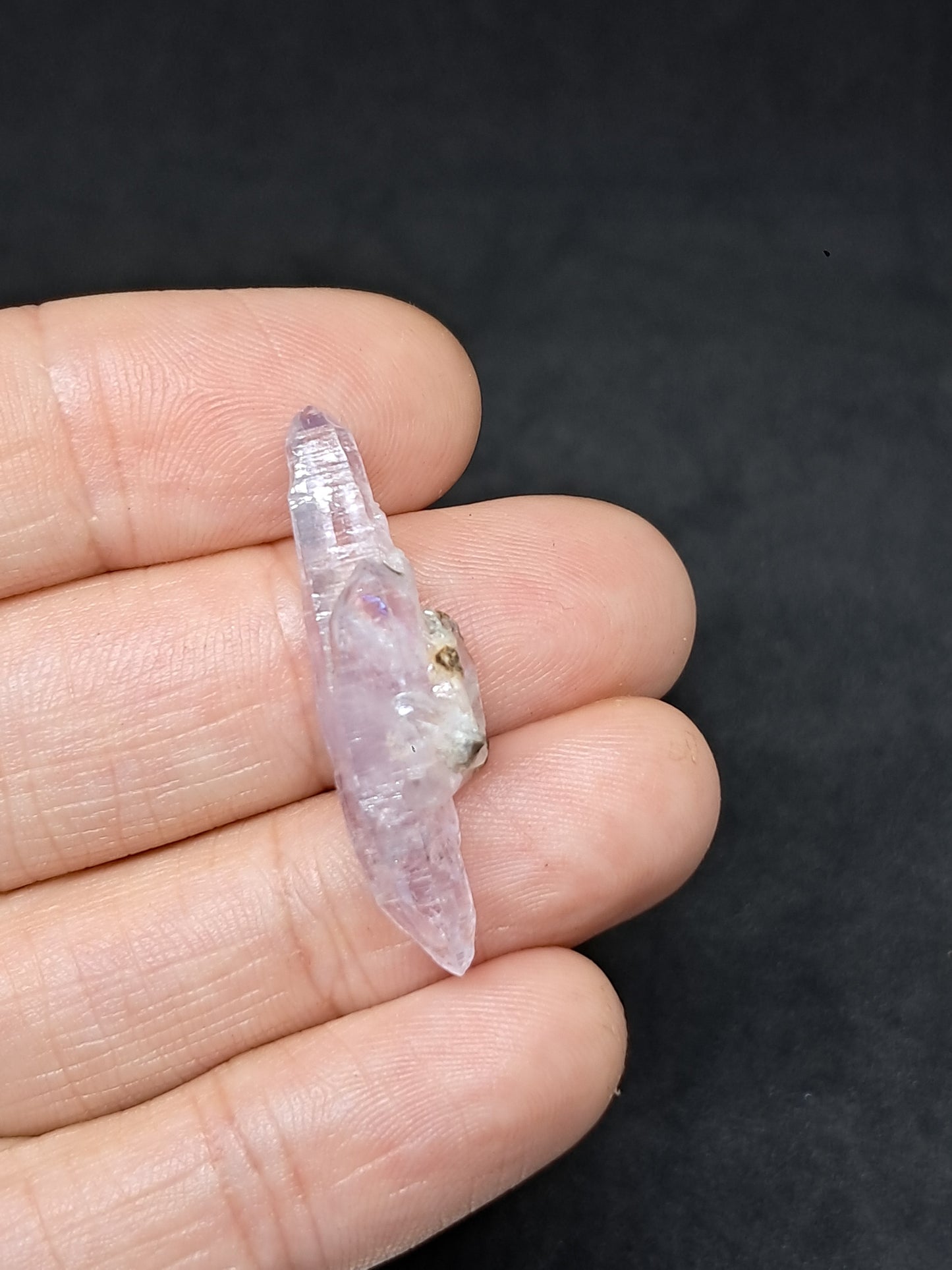 Cuarzo Amatista de Veracruz Biterminado (México) | Cristal Natural | Muestra Mineral #VA50