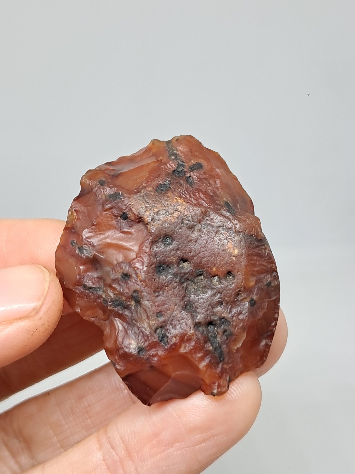 Rough Carnelian (India) Raw Stone | Natural Crystal | Mineral Specimen #CRN23