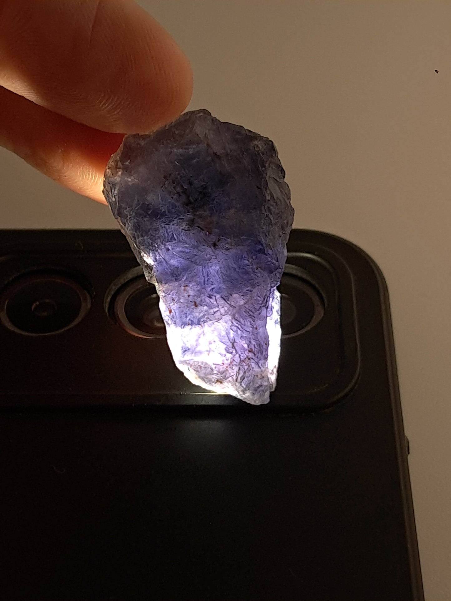 Rough Iolite Stone (Karur) *Gem Quality* Cordierite | Excelent Pleochroism | Mineral Specimen #IO2