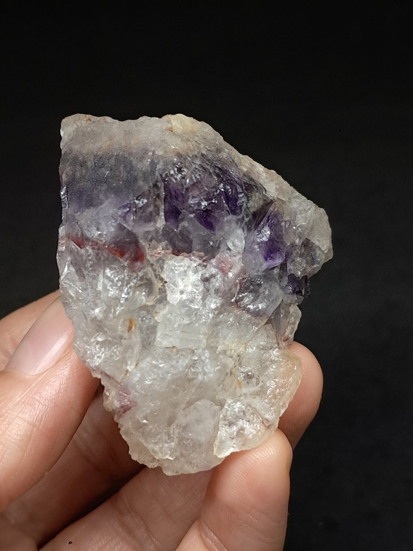 Chevron Amethyst | Natural Rough Stone #AM10