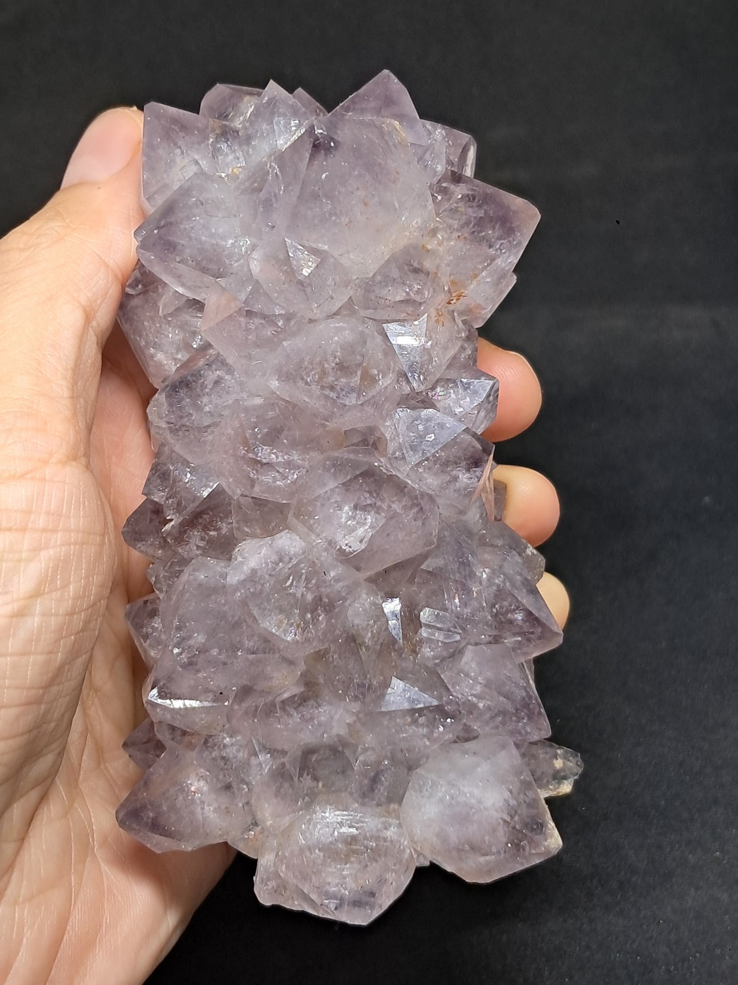Smokey Amethyst Stalactite (Khadakwani) | Natural Crystal | Mineral Specimen #SA2