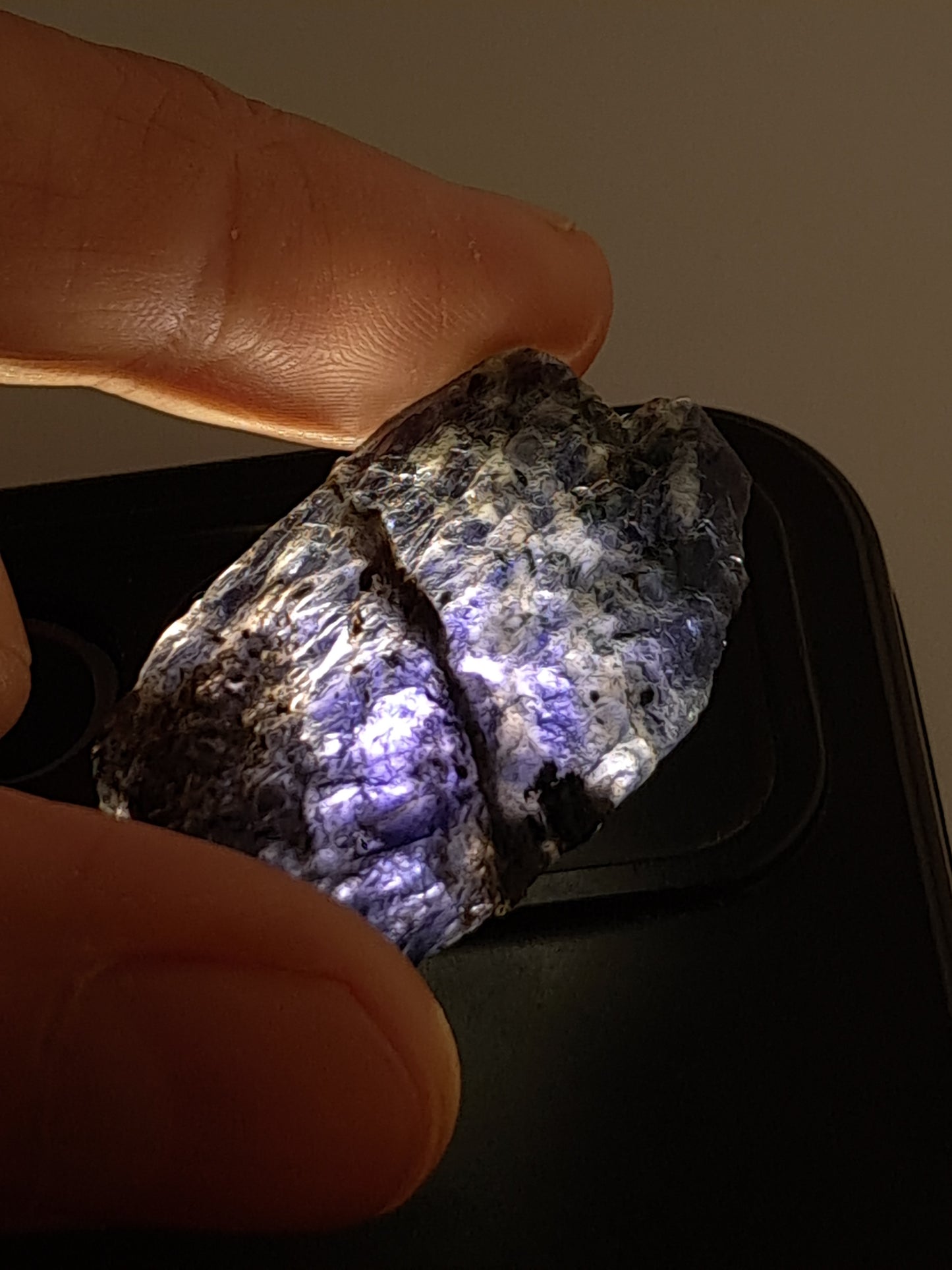 Rough Iolite Stone (Karur) *Gem Quality* Cordierite | Excelent Pleochroism | Mineral Specimen #IO4