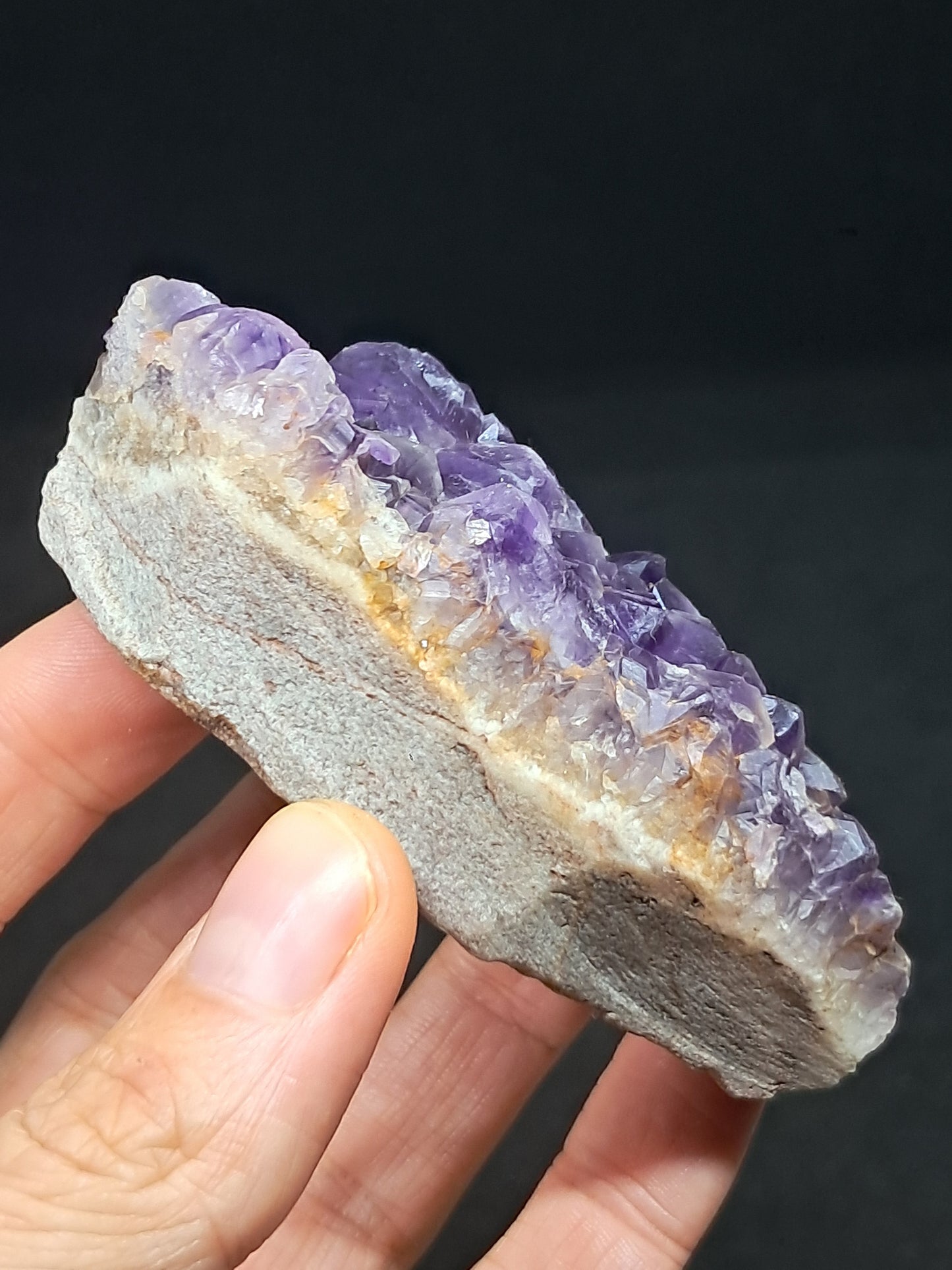 Amethyst Cluster (Madhya Pradesh) | Mineral Specimen | Natural Stone #AM4