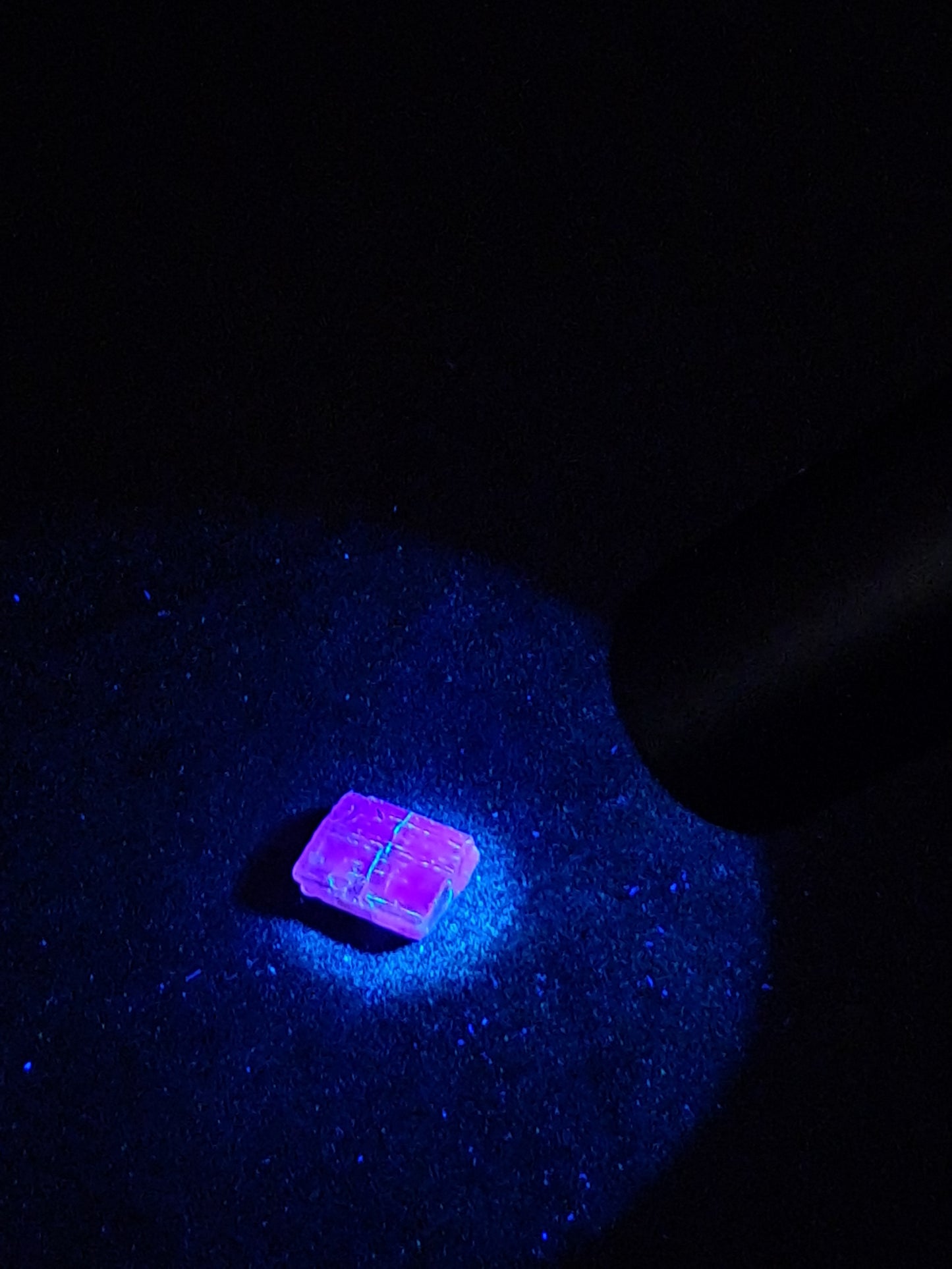 Fluorescent Scapolite Crystal (Karur) UV Reactive | Rough Stone | Natural Mineral Specimen #SCP20