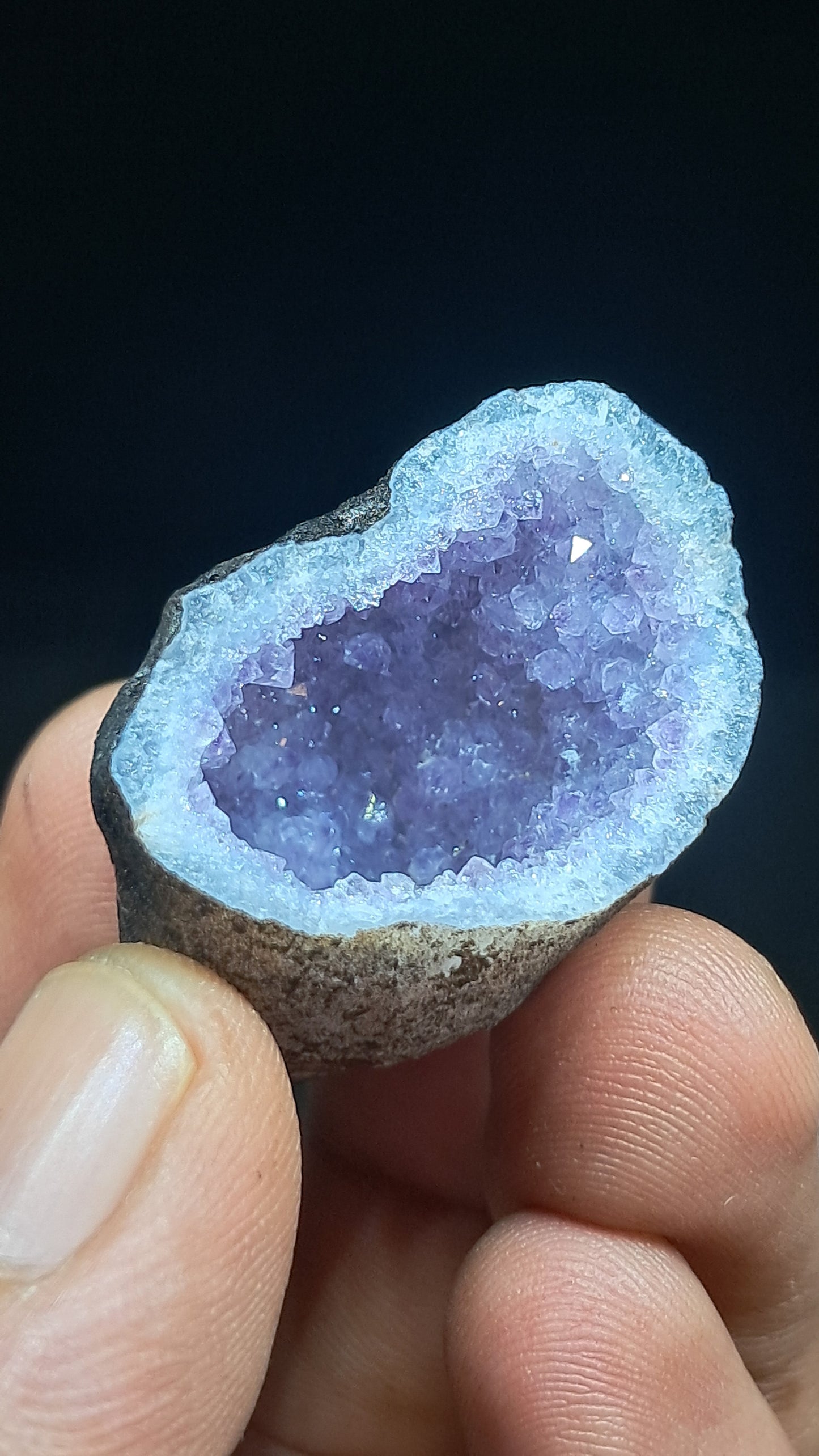 Amethyst Geode (Ajanta) | Deep Cavity | Natural Crystal | Rough Stone #GD33