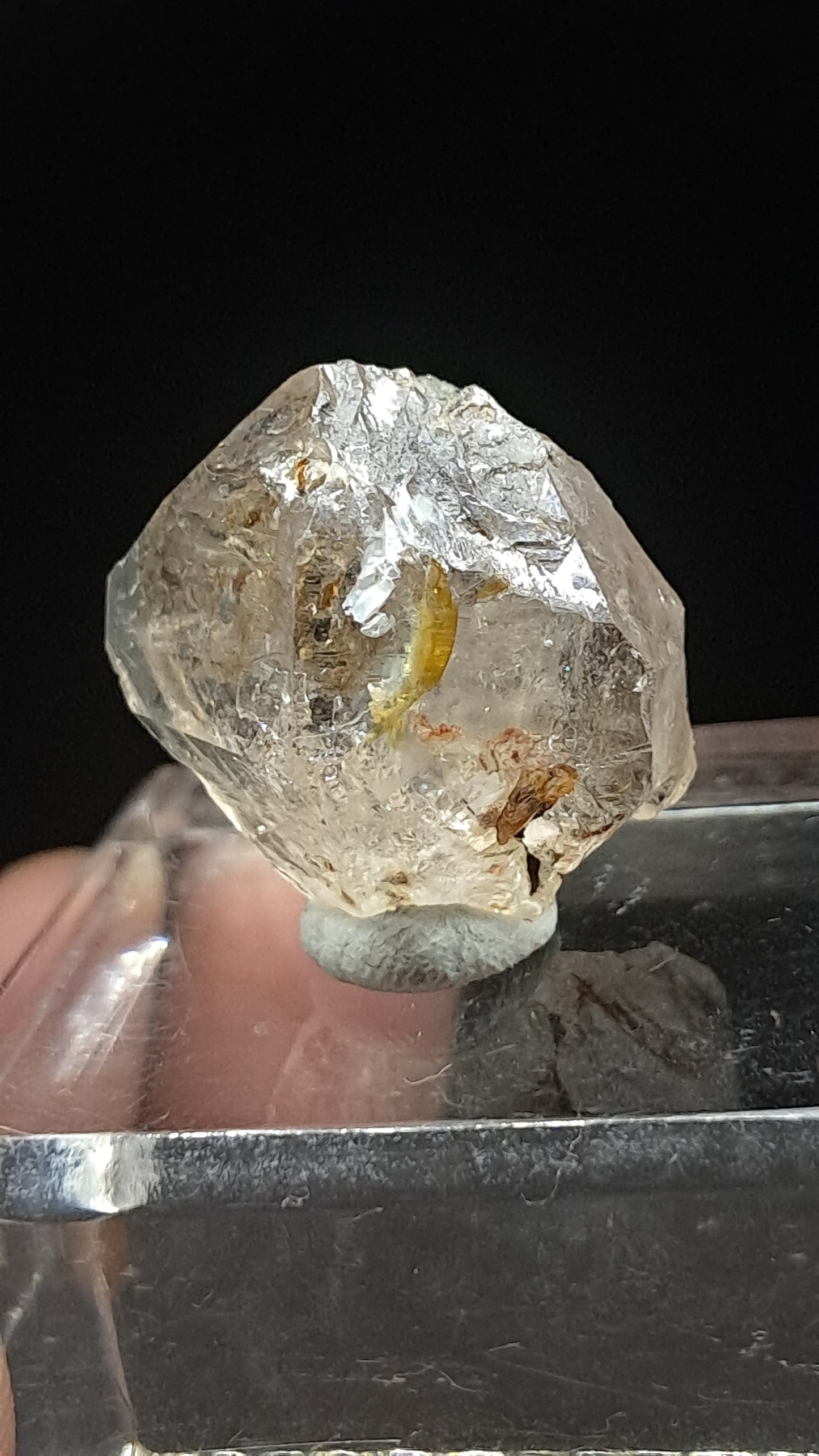 Smokey Quartz Biterminated (Karur) Raw Natural Crystal | Mineral Specimen #EQ27