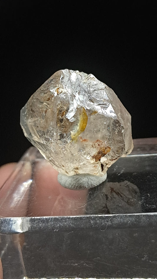 Smokey Quartz Biterminated (Karur) Raw Natural Crystal | Mineral Specimen #EQ27