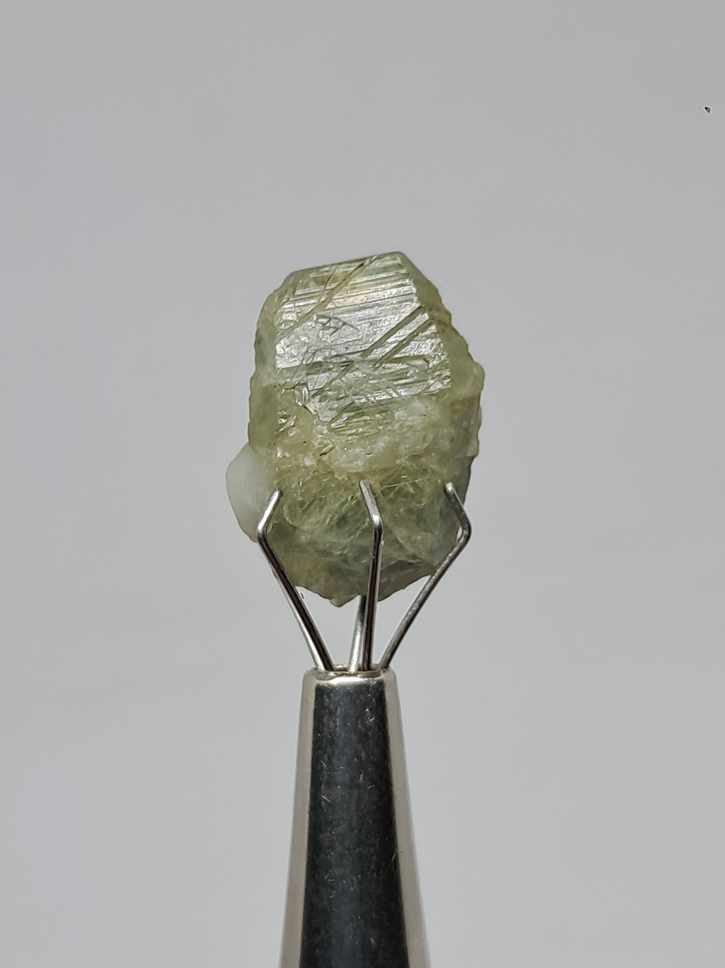 Natural Greenish-Blue *Teal* Sapphire Crystal (Karur) Rough Stone | Mineral Specimen #SP27