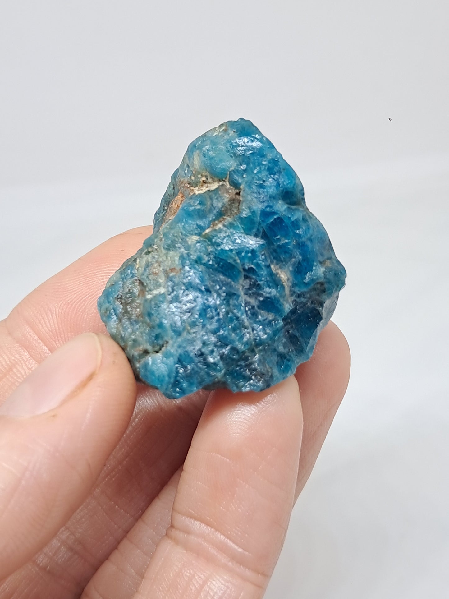 Blue Apatite (Madagascar) Natural Stone #AP2