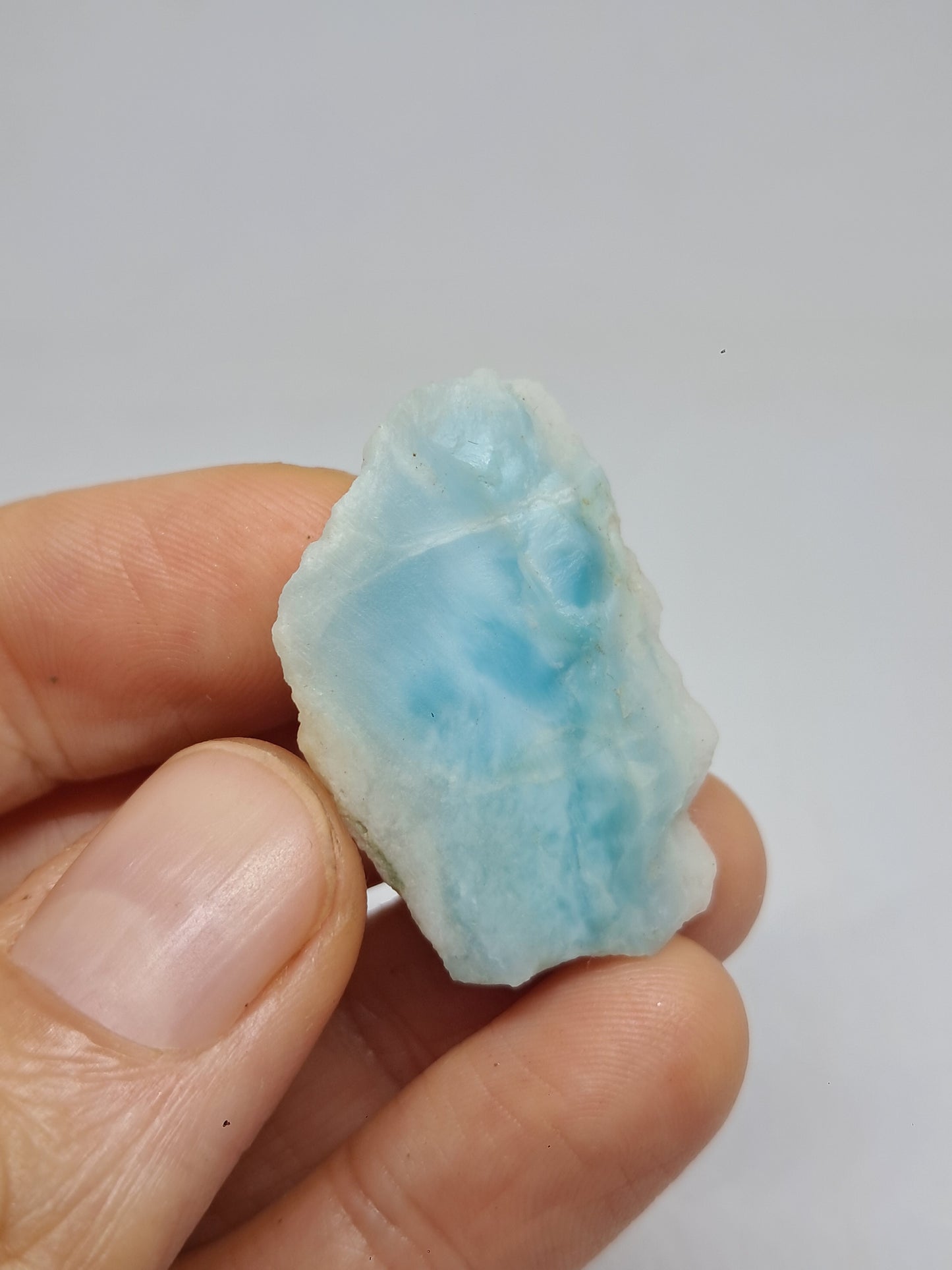 Larimar Raw (Dominican Republic) Rough Stone | Natural Rock #LM18