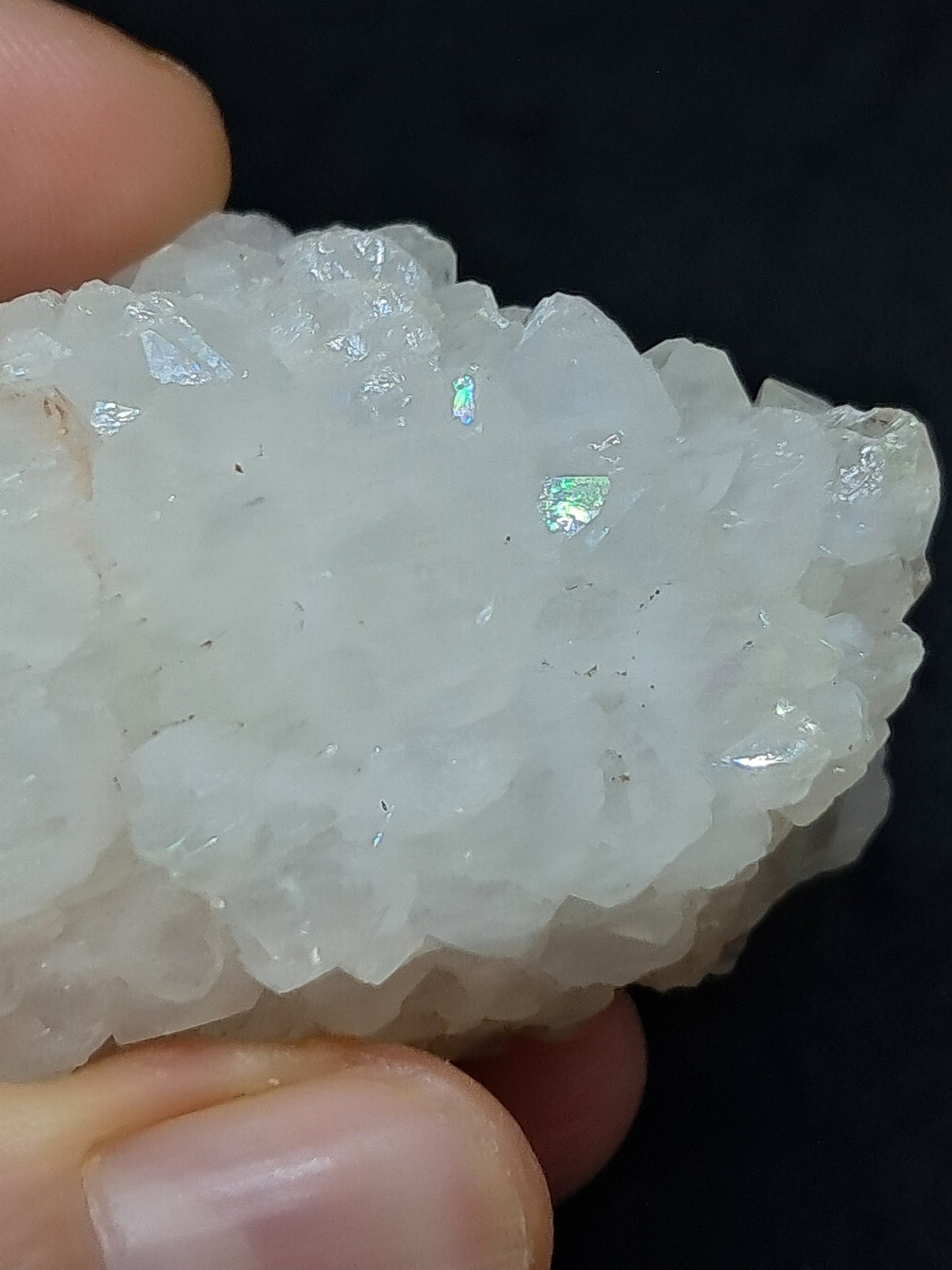 Iris Quartz (Aurangabad)| Anandalite | Cluster | Natural Crystal #AQ43