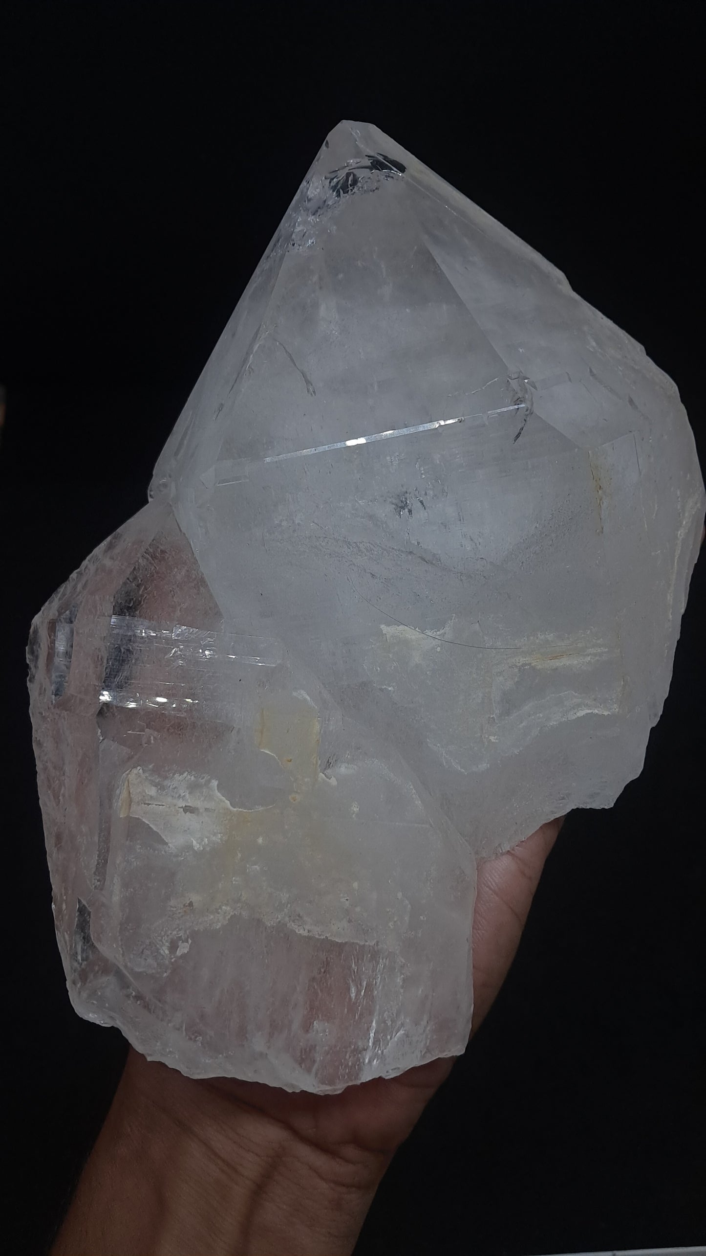Himalayan Clear Quartz w/ Anatase *High Grade* 1.6 kg | Natural Crystal | Mineral Specimen #CH89