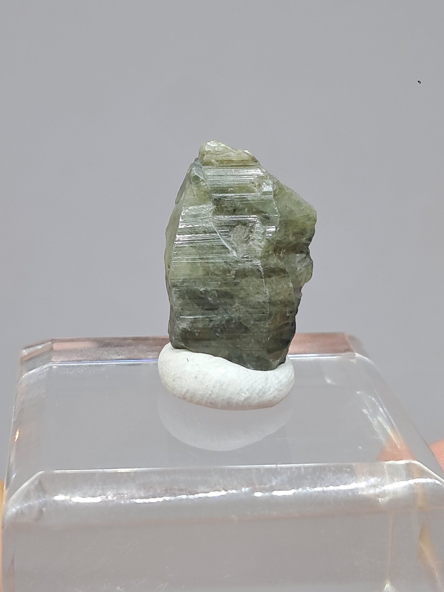 Natural Teal Green Sapphire Crystal (Karur) Rough Stone | Mineral Specimen #SP38