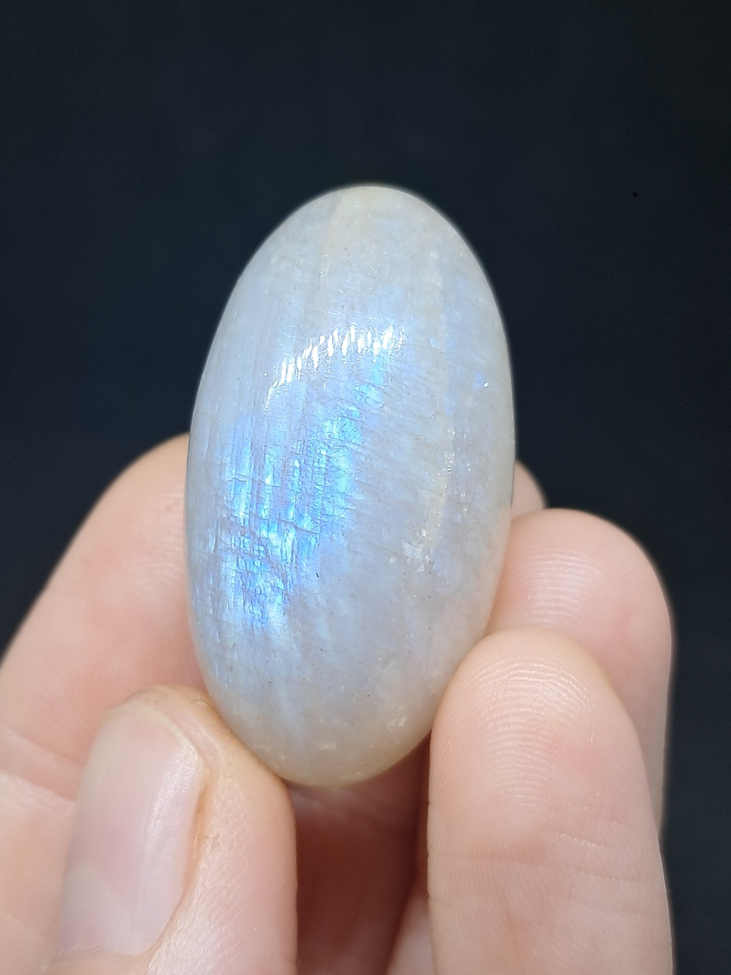 Moonstone Shivalingam | Blue Sheen | Good Quality Natural Stone