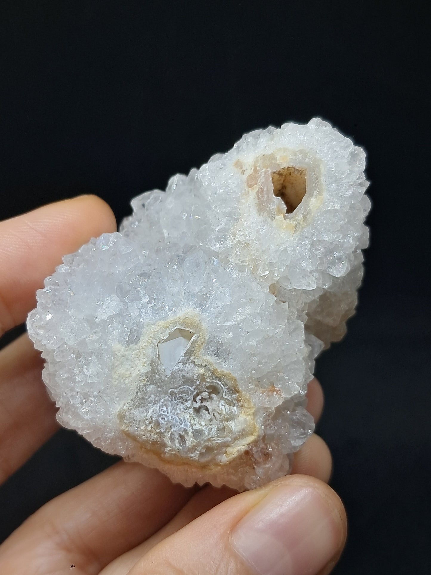 Iris Quartz (Aurangabad)| Anandalite | Stalactite | Natural Crystal #AQ38