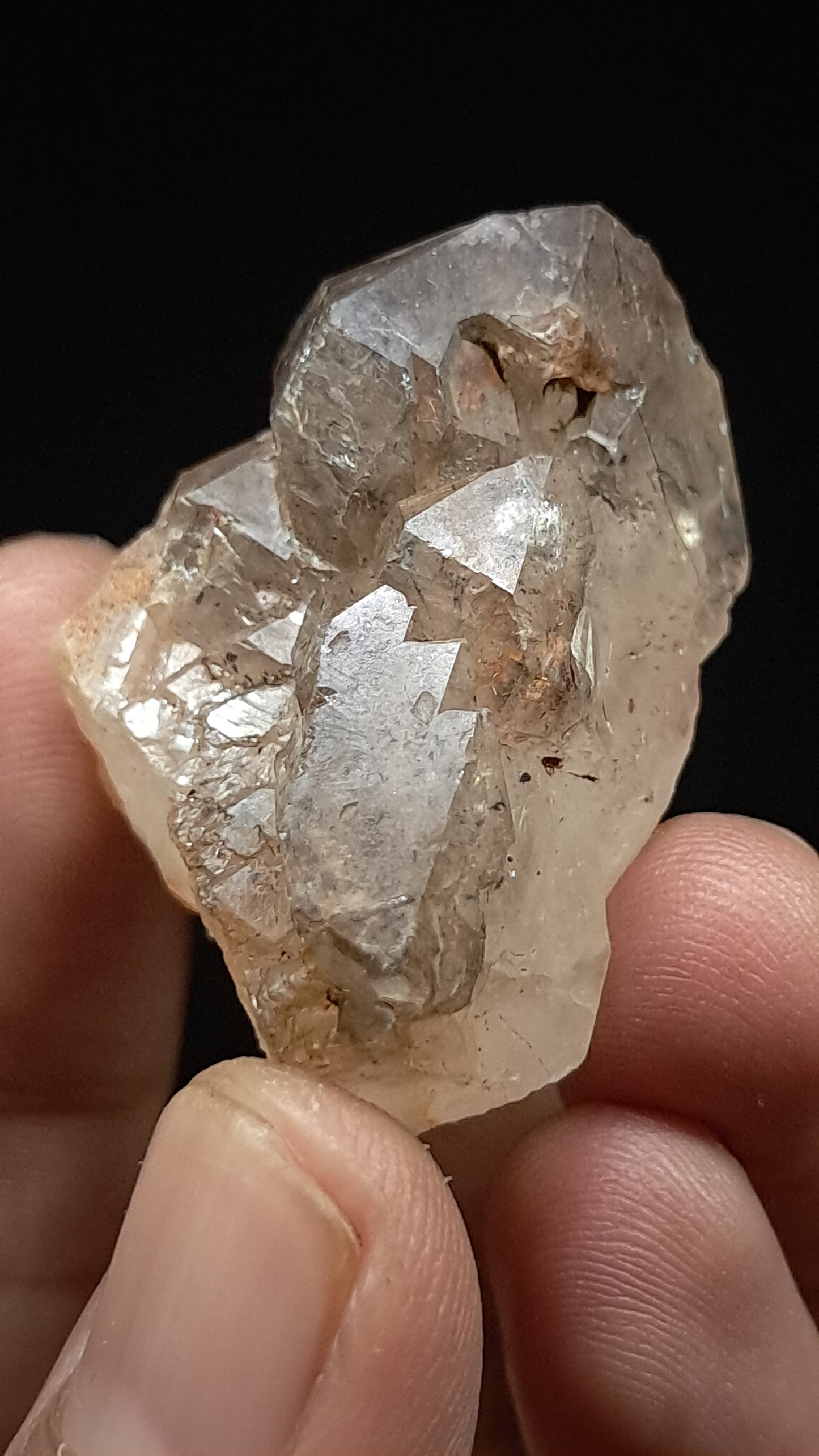 Elestial Smokey Quartz (Karur) Raw Natural Crystal Stone | Mineral Specimen #EQ21