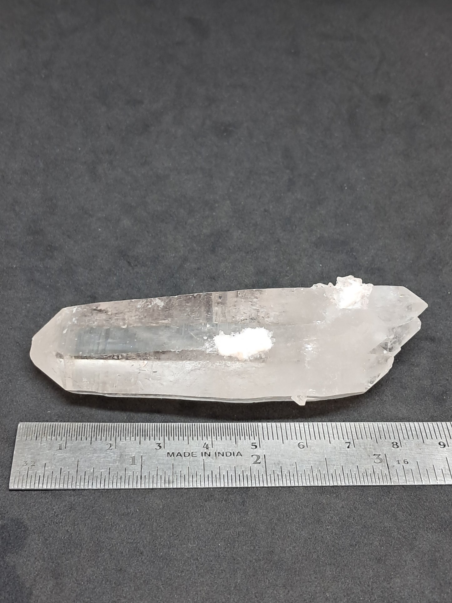 Himalayan Quartz Biterminated Self-healed Point | Natural Crystal | Mineral Specimen #CH68