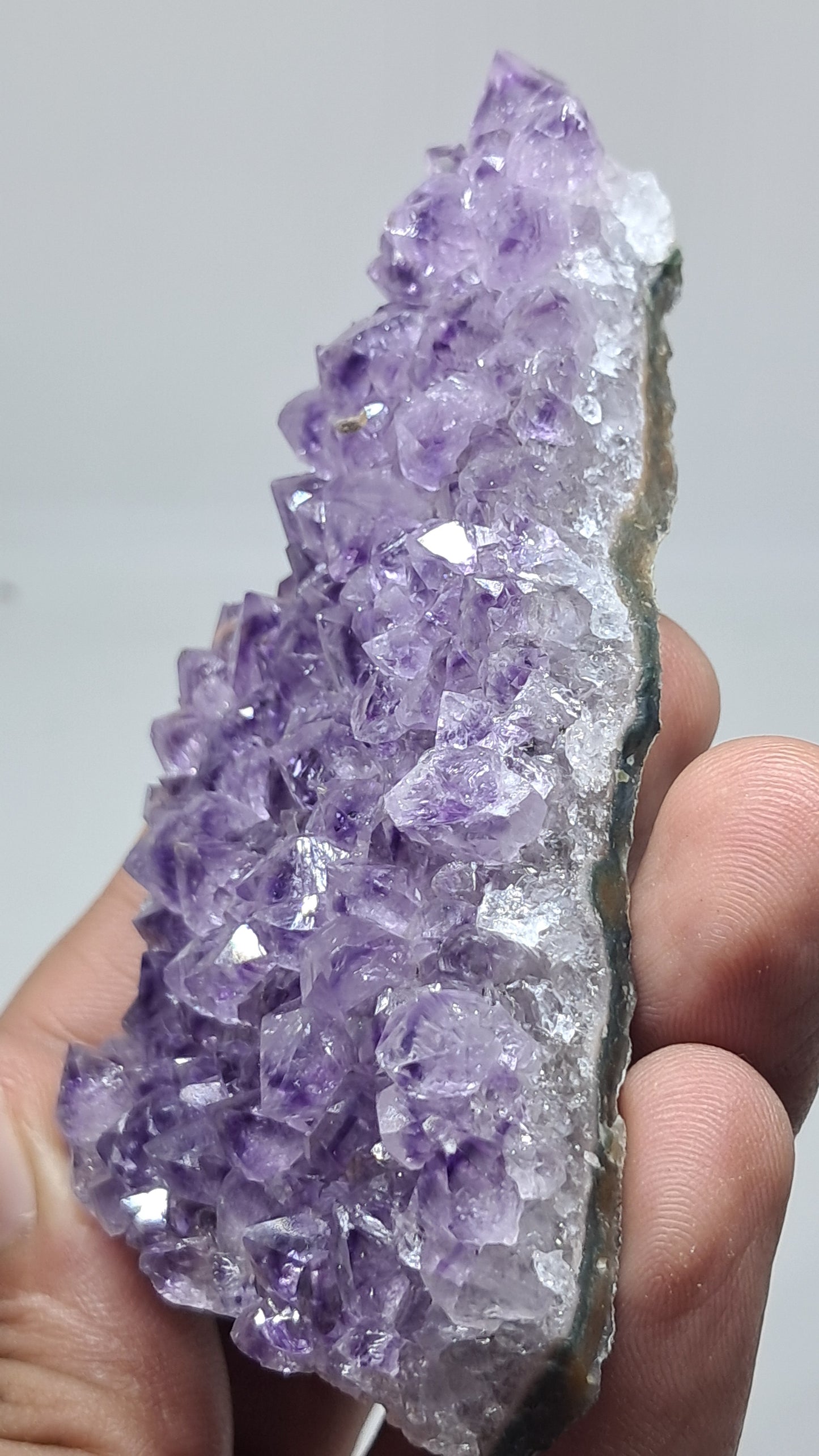 Deep Purple Amethyst (Brazil) | Natural Cluster | Mineral Specimen #AMB12